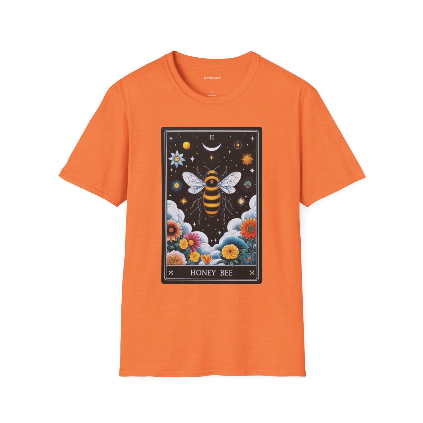 Honey Bee Tarot Unisex Soft Style T-Shirt 100% Cotton Graphic