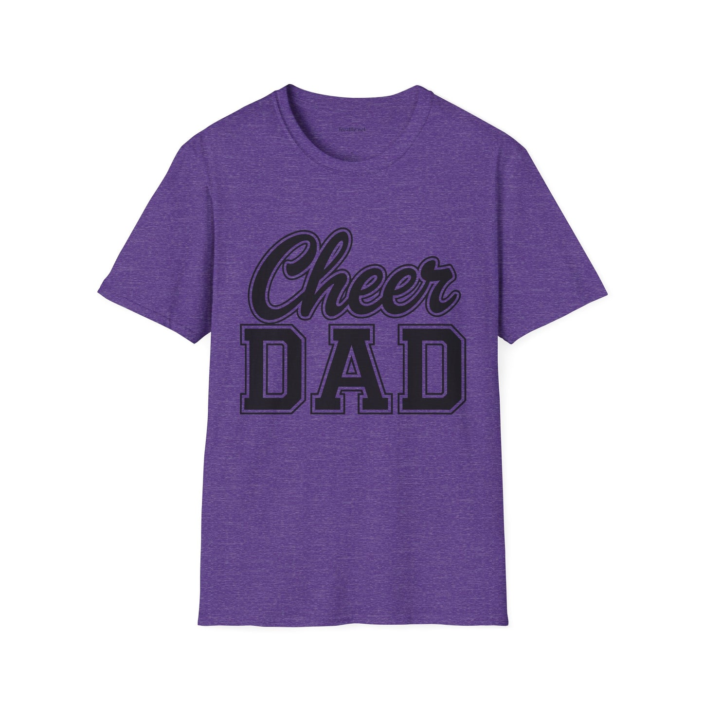 Cheer Dad Unisex Soft Style T-Shirt 100% Cotton Graphic