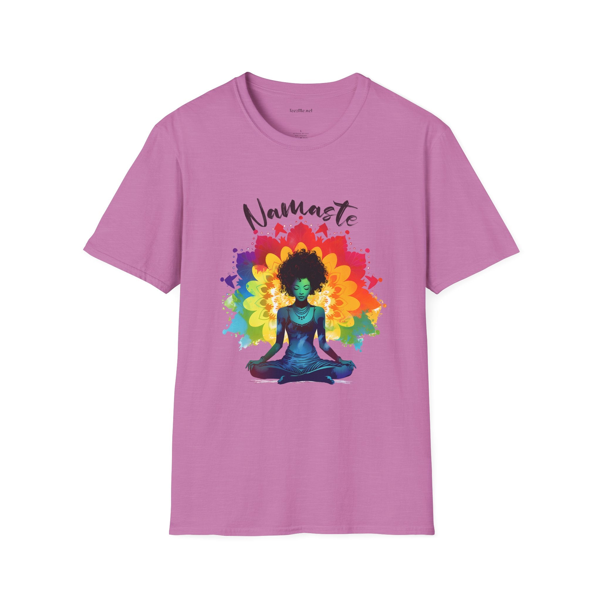 Namaste - Unisex Softstyle T-Shirt 100% Cotton Graphic