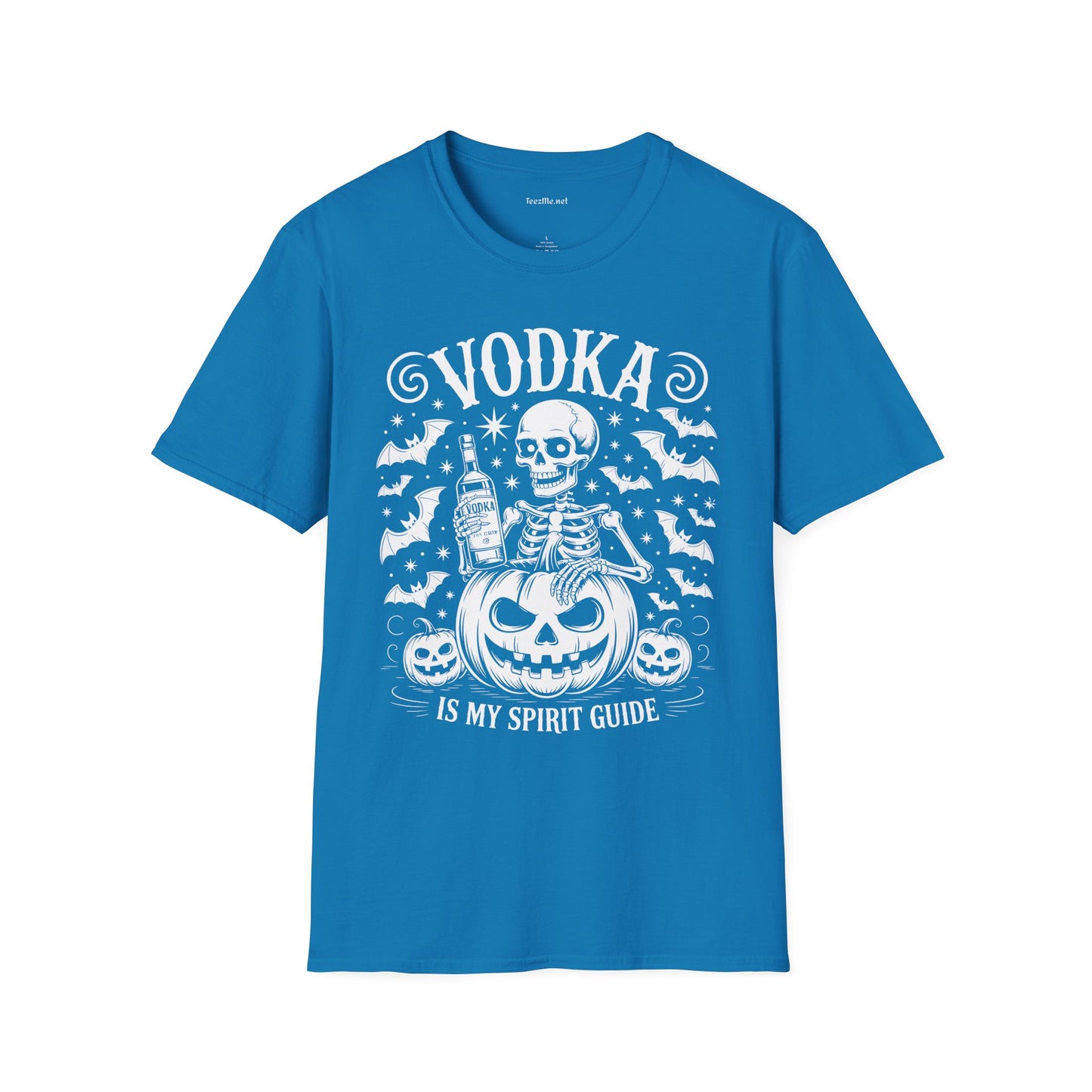 Vodka Spirit Guide-Shirt 100% Cotton Graphic
