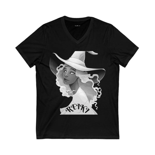 REIKI - Unisex Jersey Short Sleeve V-Neck Tee  #healing #love