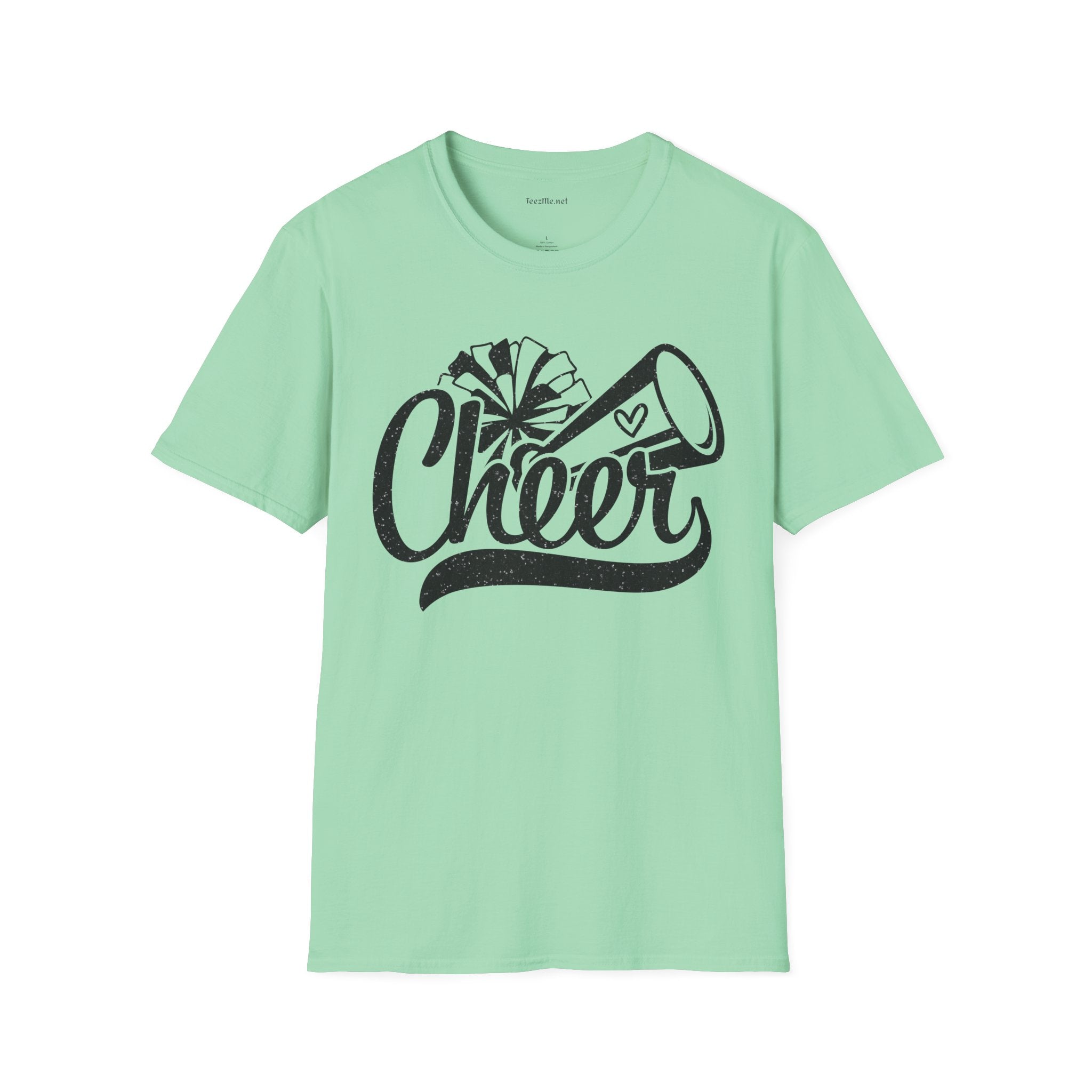Cheer Unisex Soft Style T-Shirt 100% Cotton Graphic
