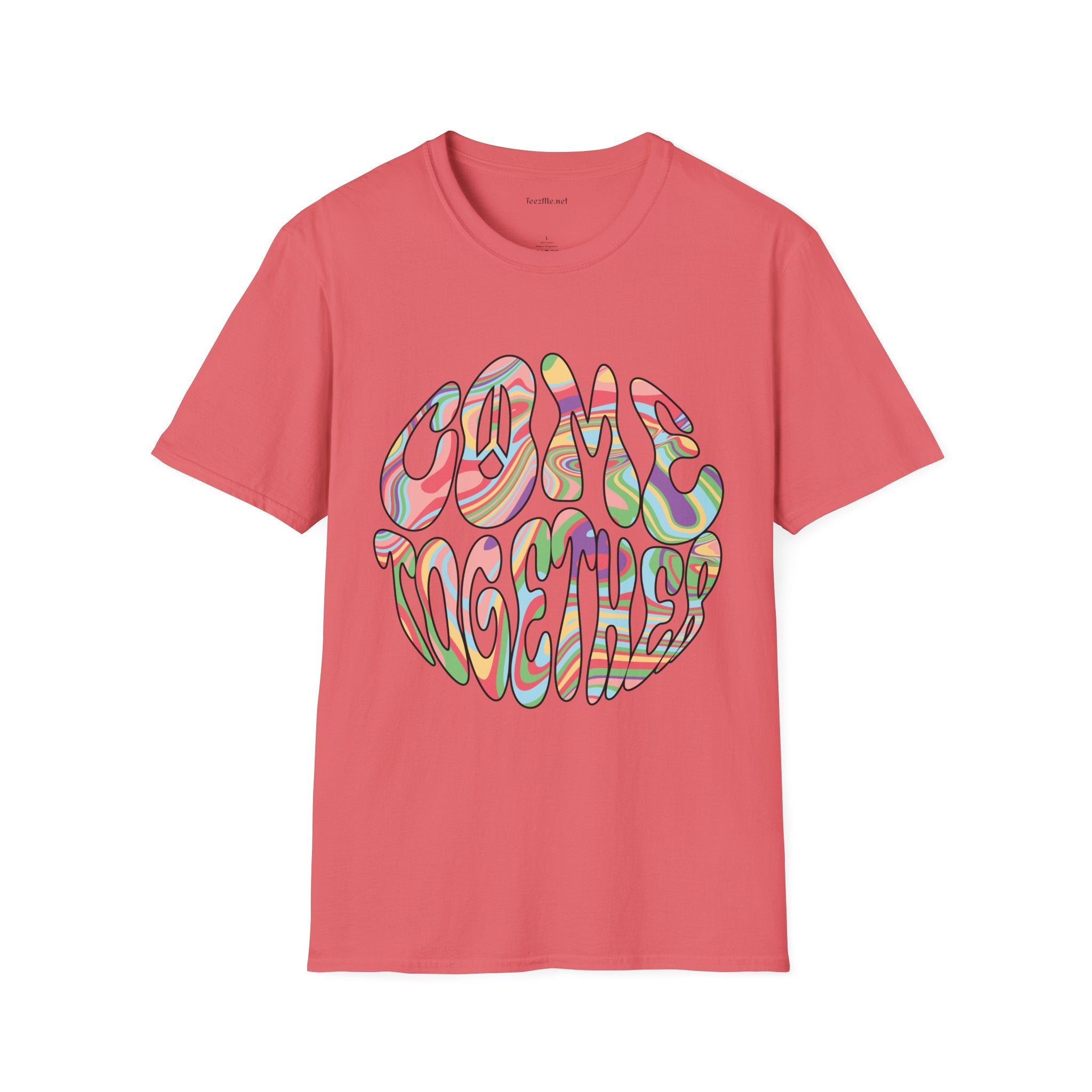 Come Together - Unisex Softstyle T-Shirt 100% Cotton Graphic