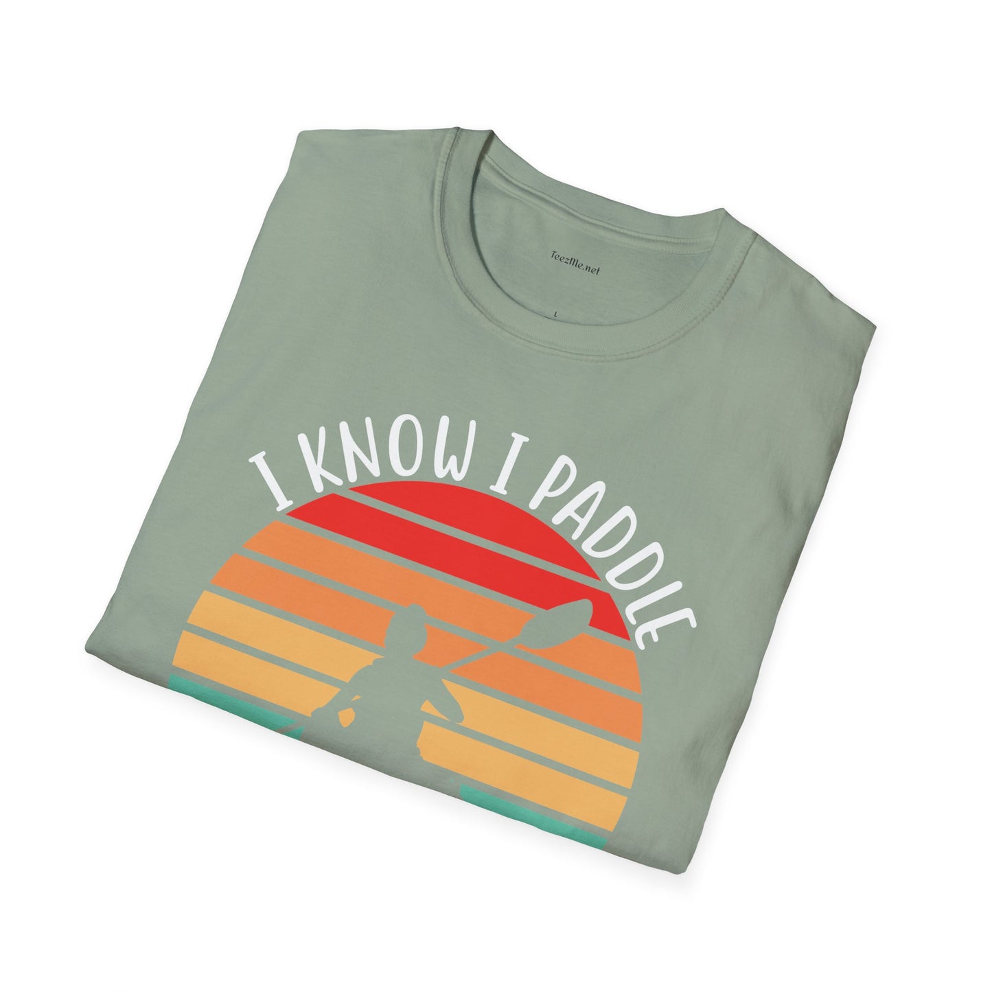 Paddle Like a Girl  - Unisex Softstyle T-Shirt 100% Cotton Graphic