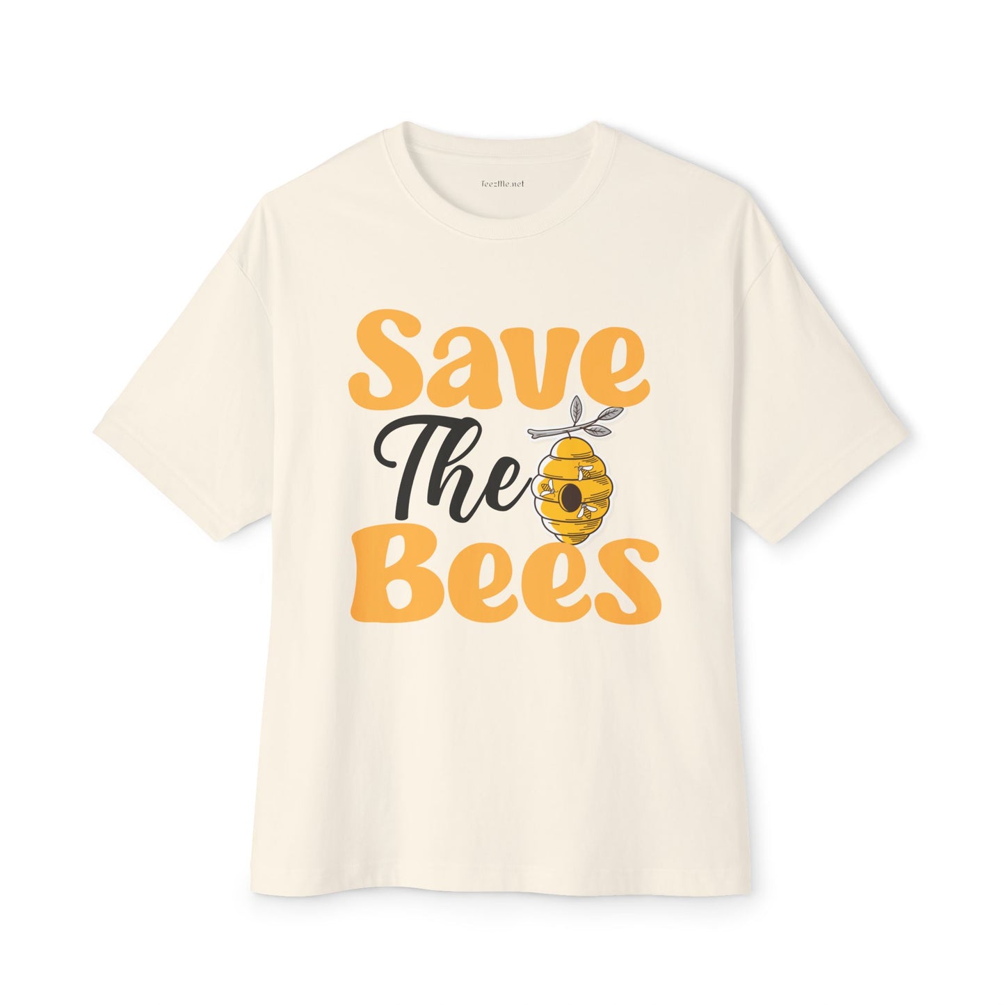 Save the Bees Unisex Oversized Boxy Tee