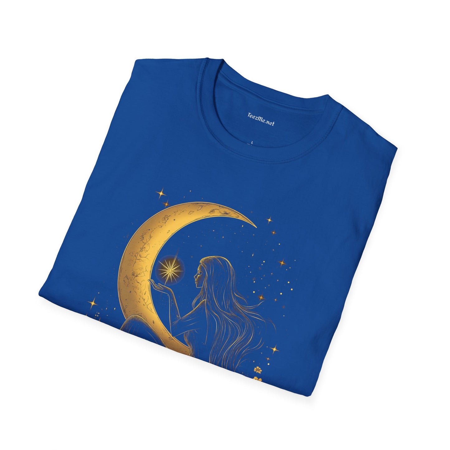 Moon Goddess - Unisex Softstyle T-Shirt 100% Cotton Graphic