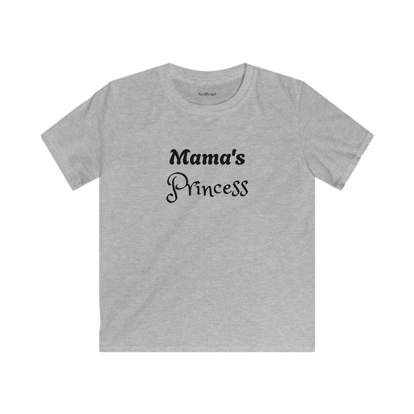 Mama's Princess- Kids Softstyle Tee Children