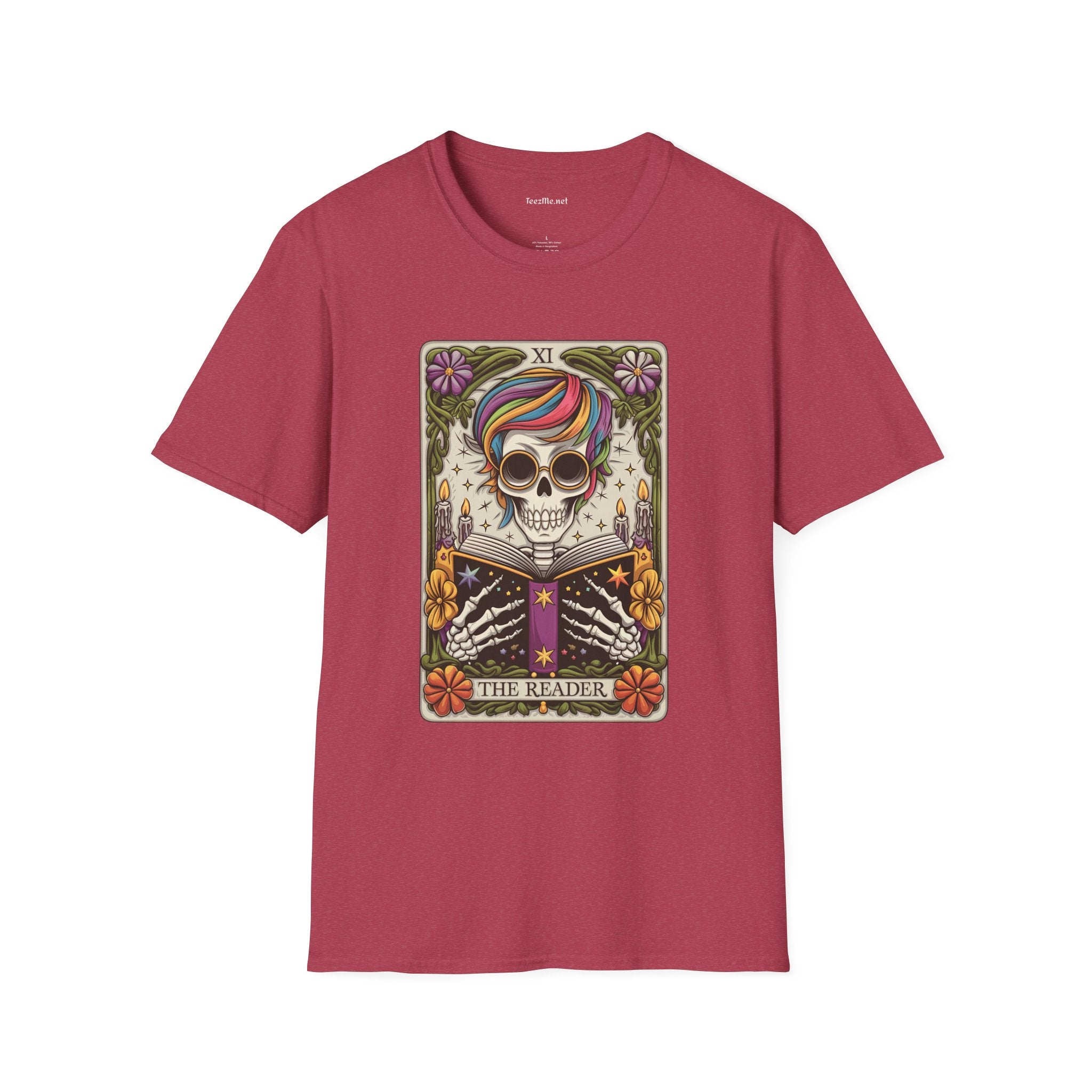The Reader Unisex Softstyle T-Shirt 100% Cotton  #tarot