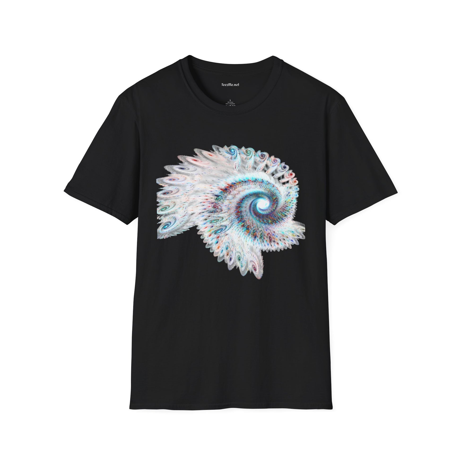 Abstract Spiral - Unisex  Softstyle T-Shirt 100% Cotton Graphic