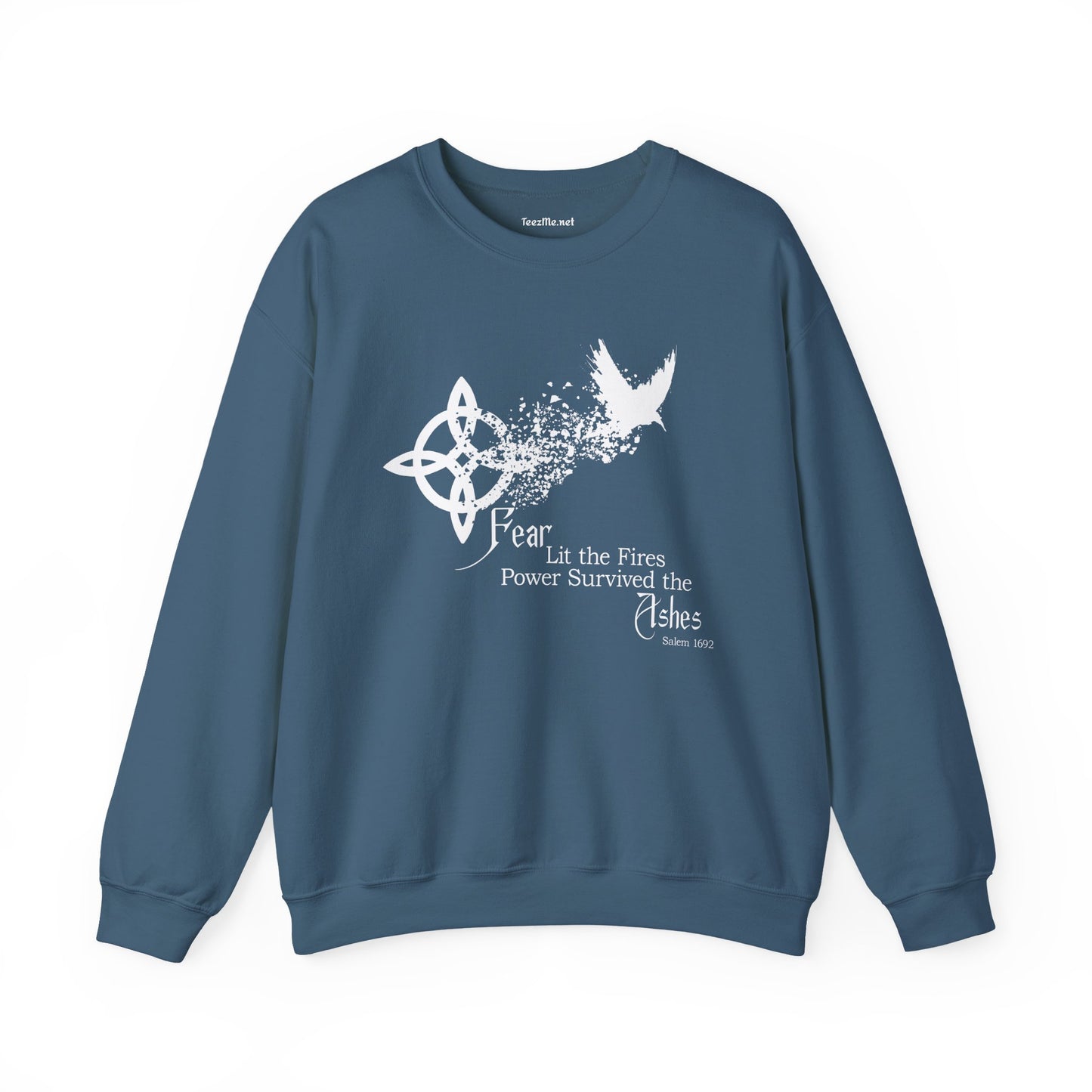 Fear Lit the Fires Unisex Heavy Blend™ Crewneck Sweatshirt Graphic