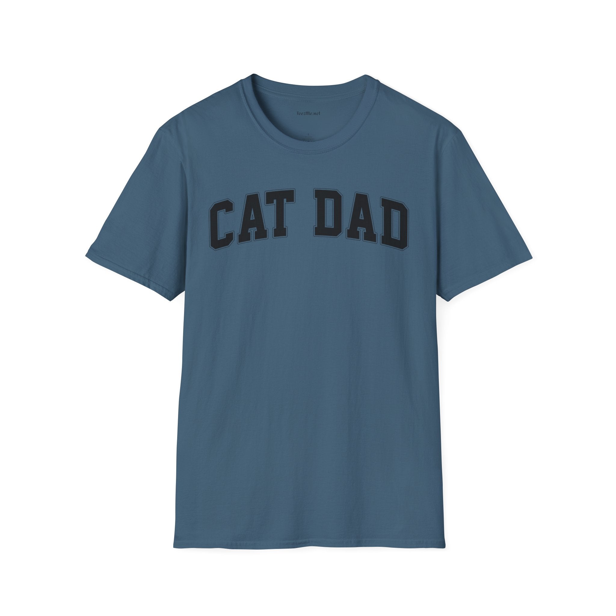 Cat Dad Unisex Softstyle T-Shirt 100% Cotton Graphic