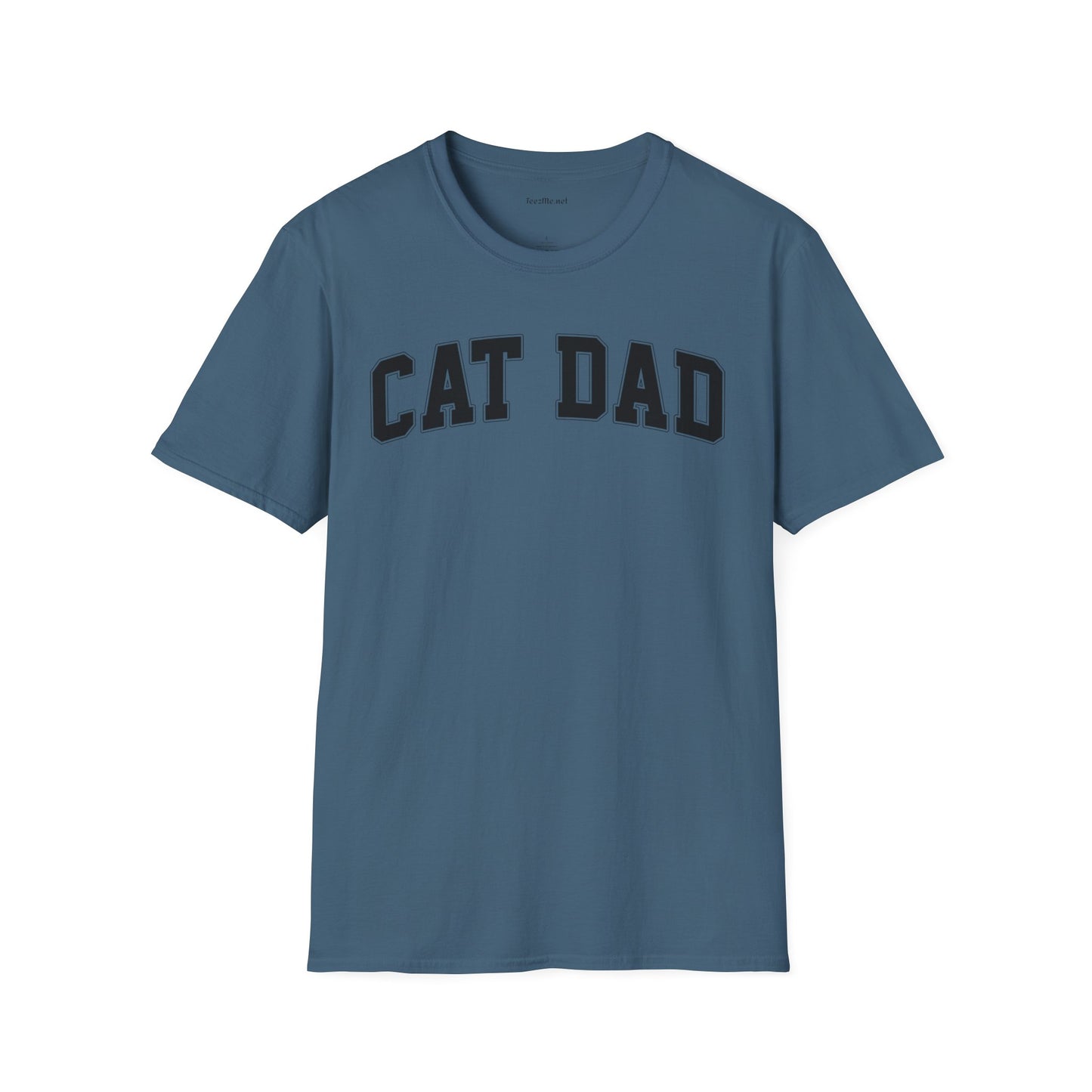 Cat Dad Unisex Softstyle T-Shirt 100% Cotton Graphic
