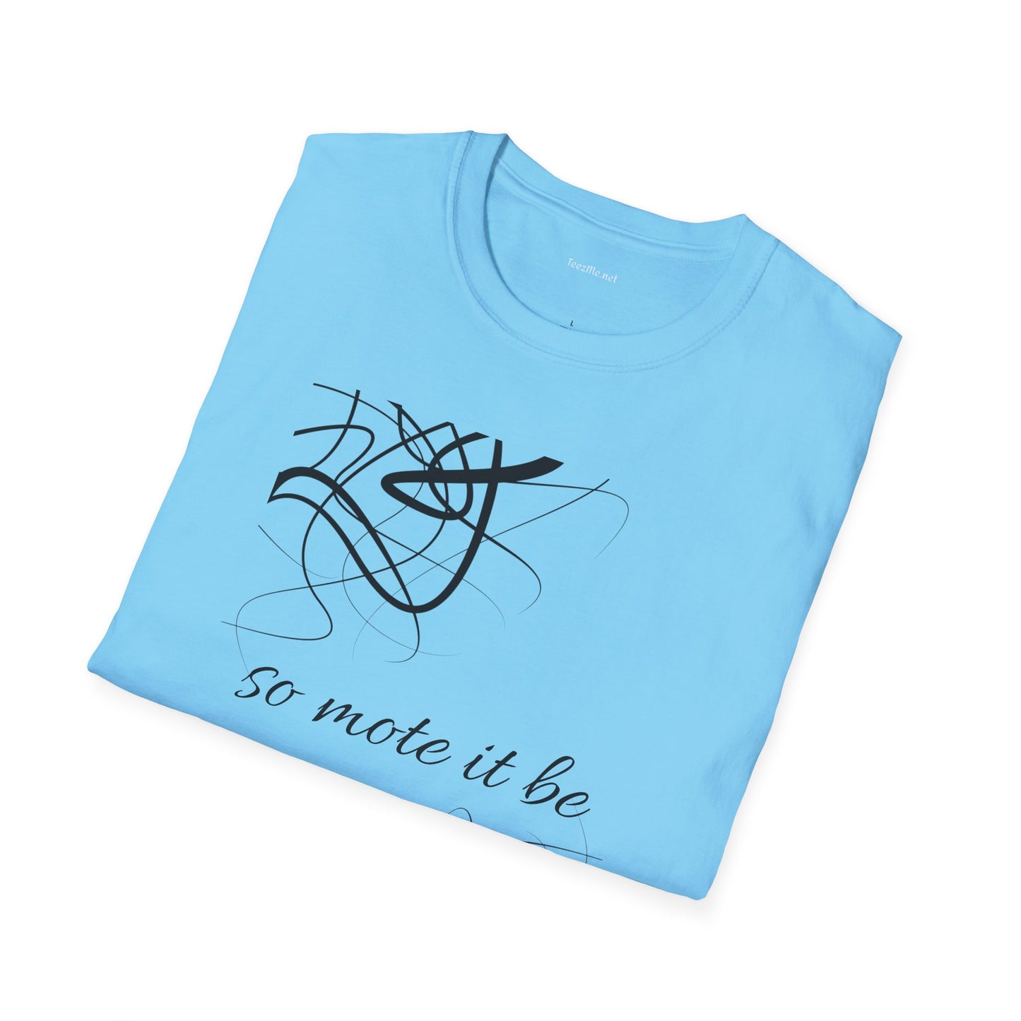 So mote it be - Unisex Softstyle T-Shirt 100% Cotton Graphic