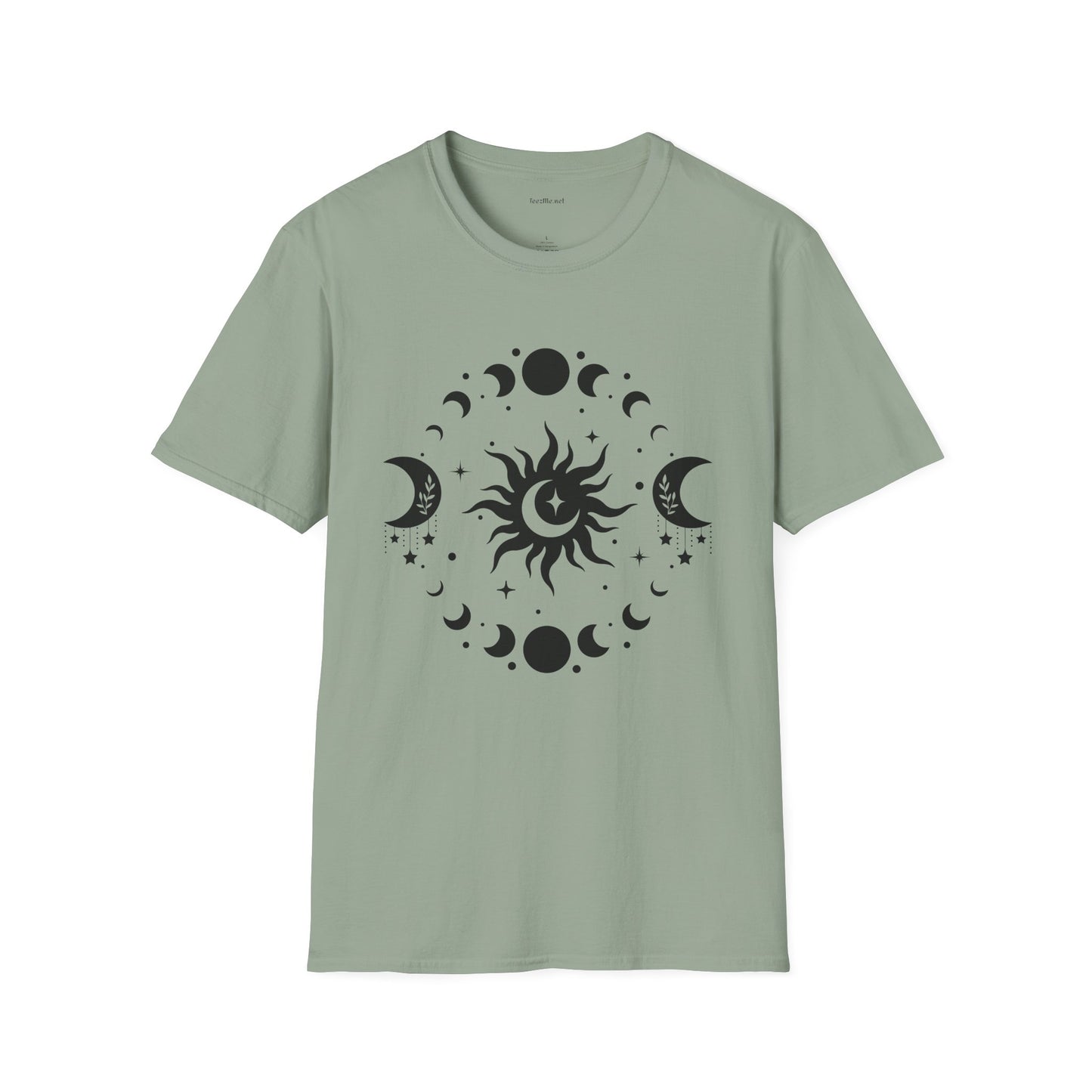 Sun and Moon  - Unisex Softstyle T-Shirt 100% Cotton Graphic