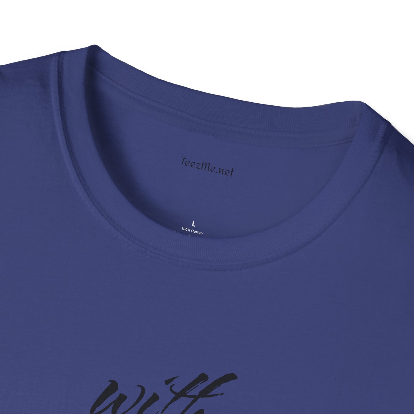 With or without you - Unisex Softstyle T-Shirt 100% Cotton Graphic