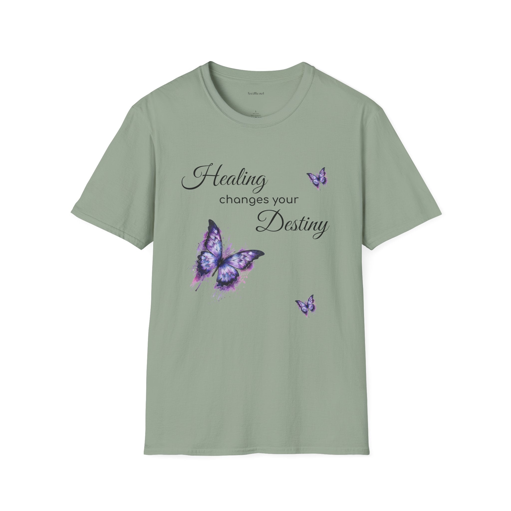 Healing changes your Destiny Unisex Softstyle T-Shirt 100% Cotton Graphic