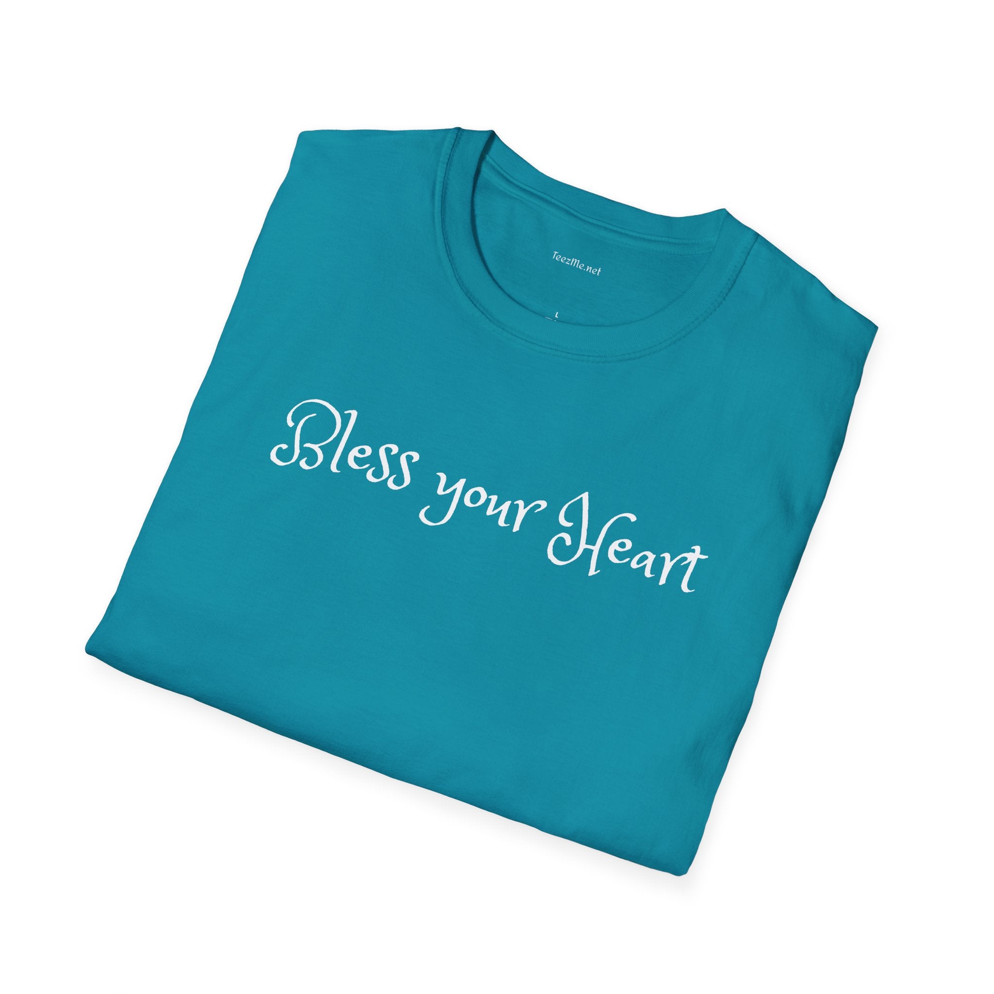 Bless your heart - Unisex Softstyle T-Shirt 100% Cotton Graphic
