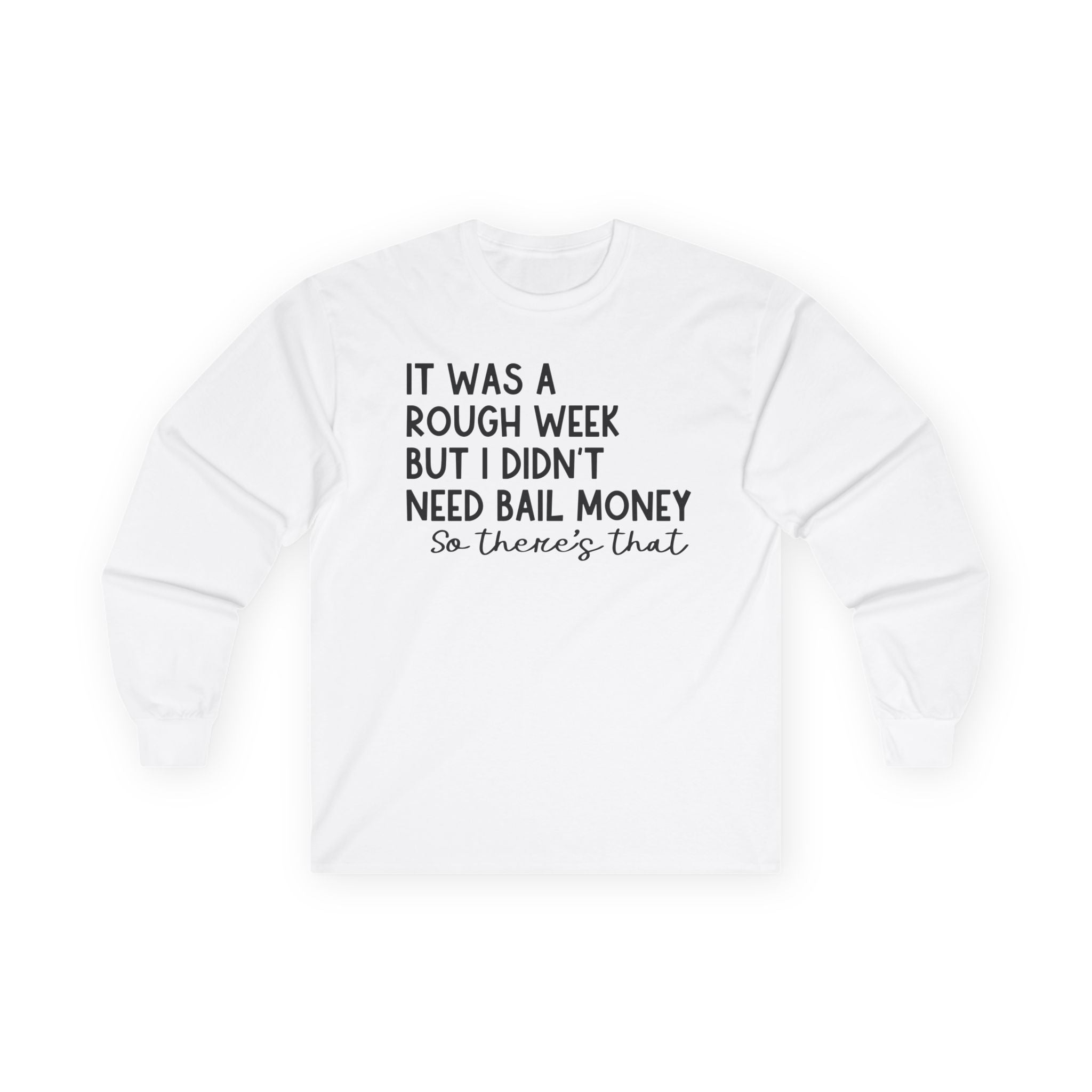 It Was a Rough Week Unisex Ultra Cotton Long Sleeve Tee
