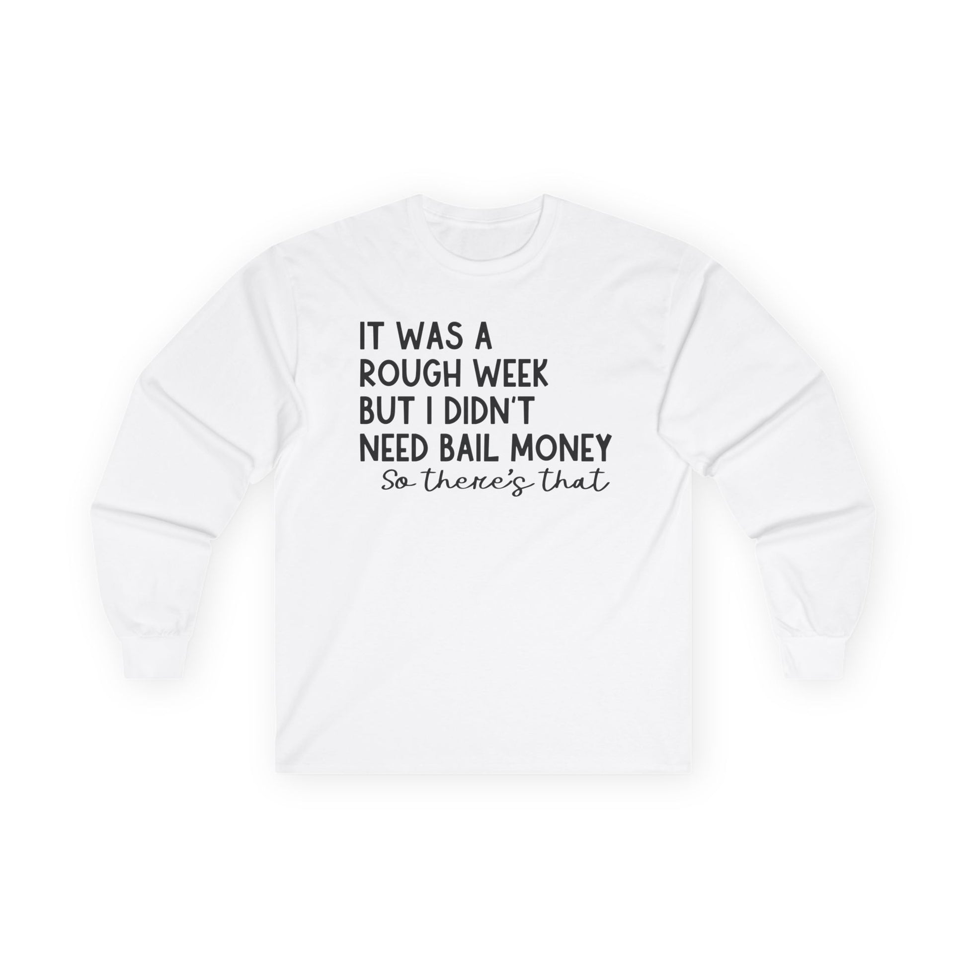 It Was a Rough Week Unisex Ultra Cotton Long Sleeve Tee