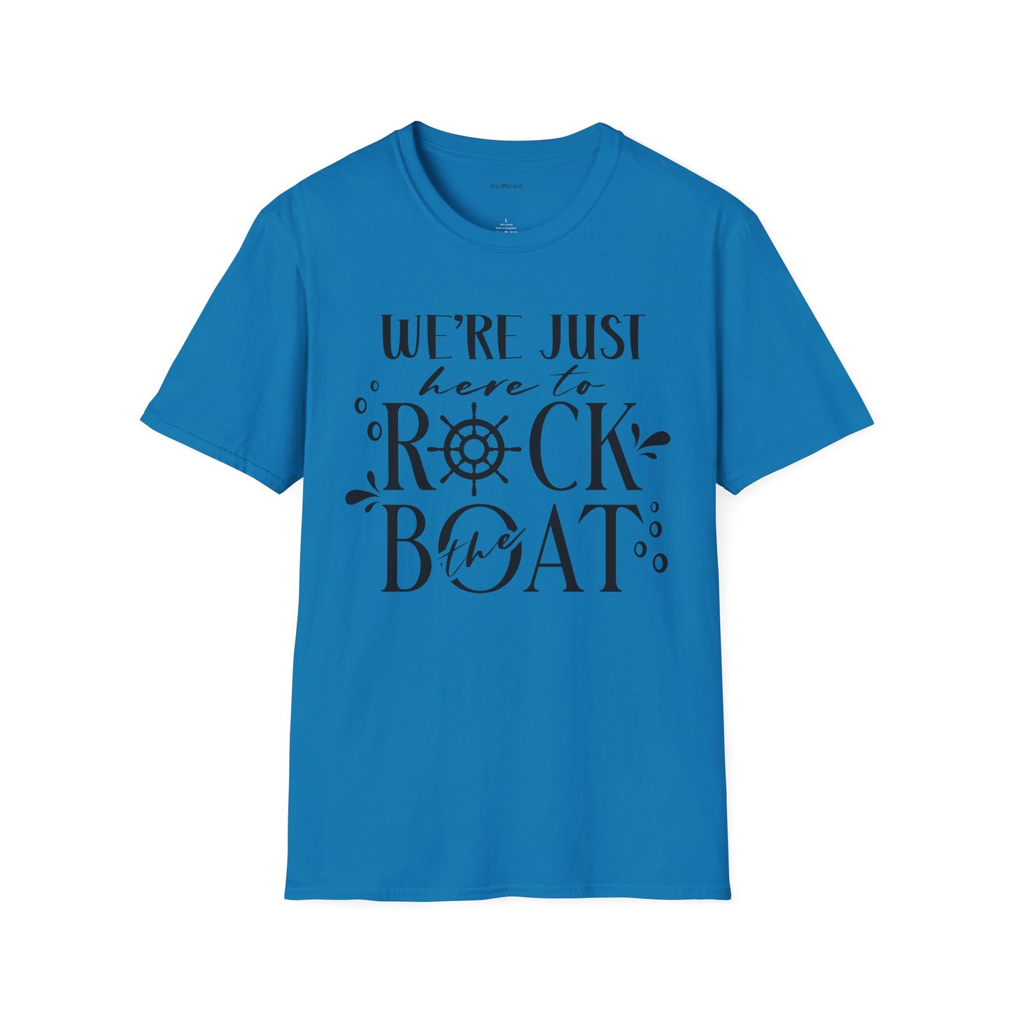 Rock the Boat - Unisex Softstyle T-Shirt 100% Cotton Graphic