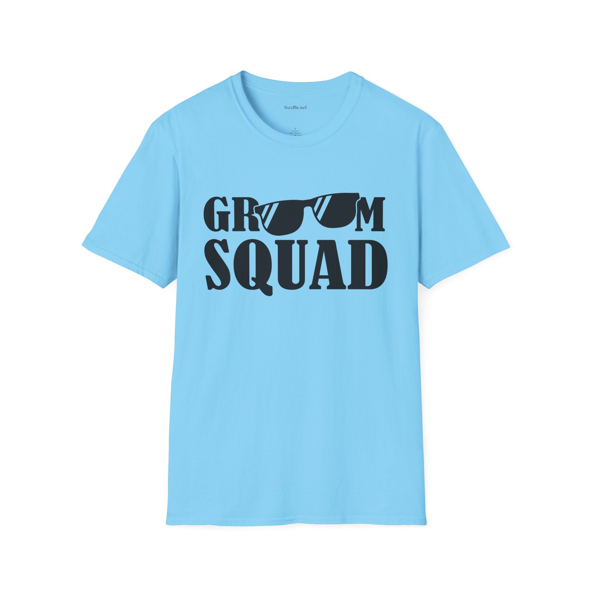 Groom Squad Unisex Softstyle T-Shirt 100% Cotton Graphic Bridal Party