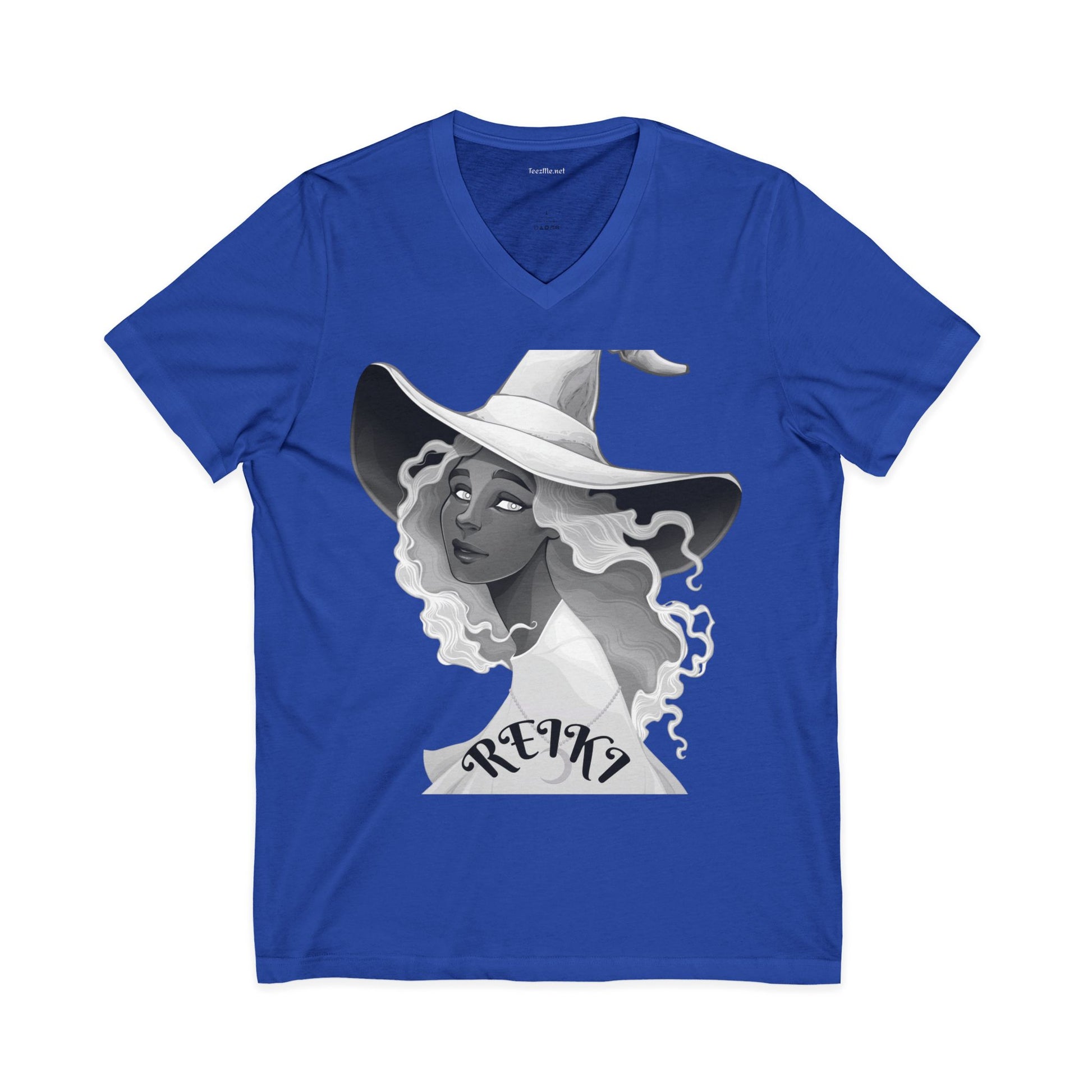REIKI - Unisex Jersey Short Sleeve V-Neck Tee  #healing #love