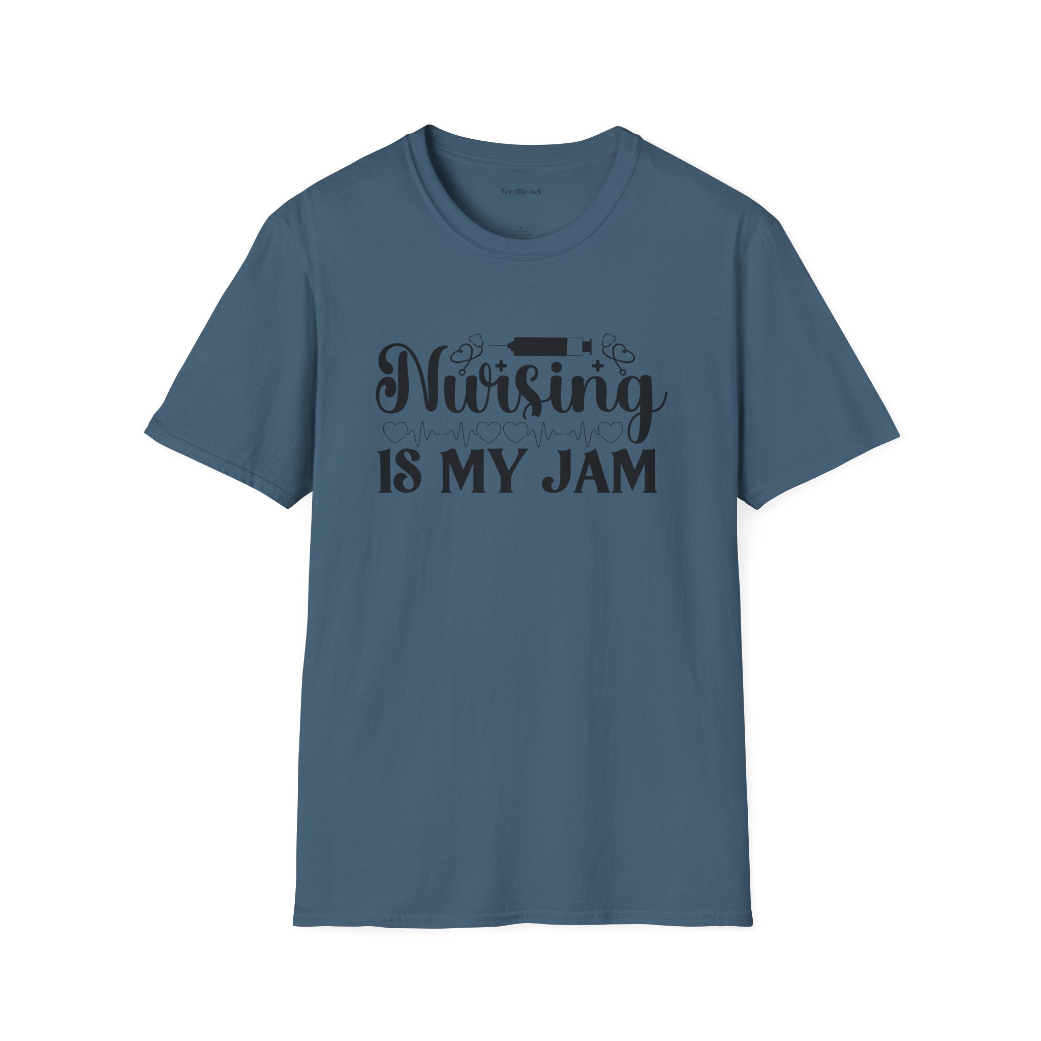 Nursing is my Jam Unisex Softstyle T-Shirt 100% Cotton Graphic