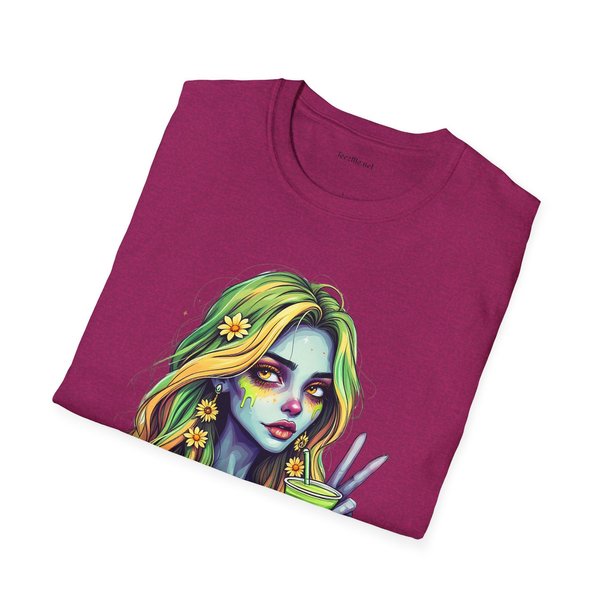 Mombie Unisex Softstyle T-Shirt 100% Cotton Graphic