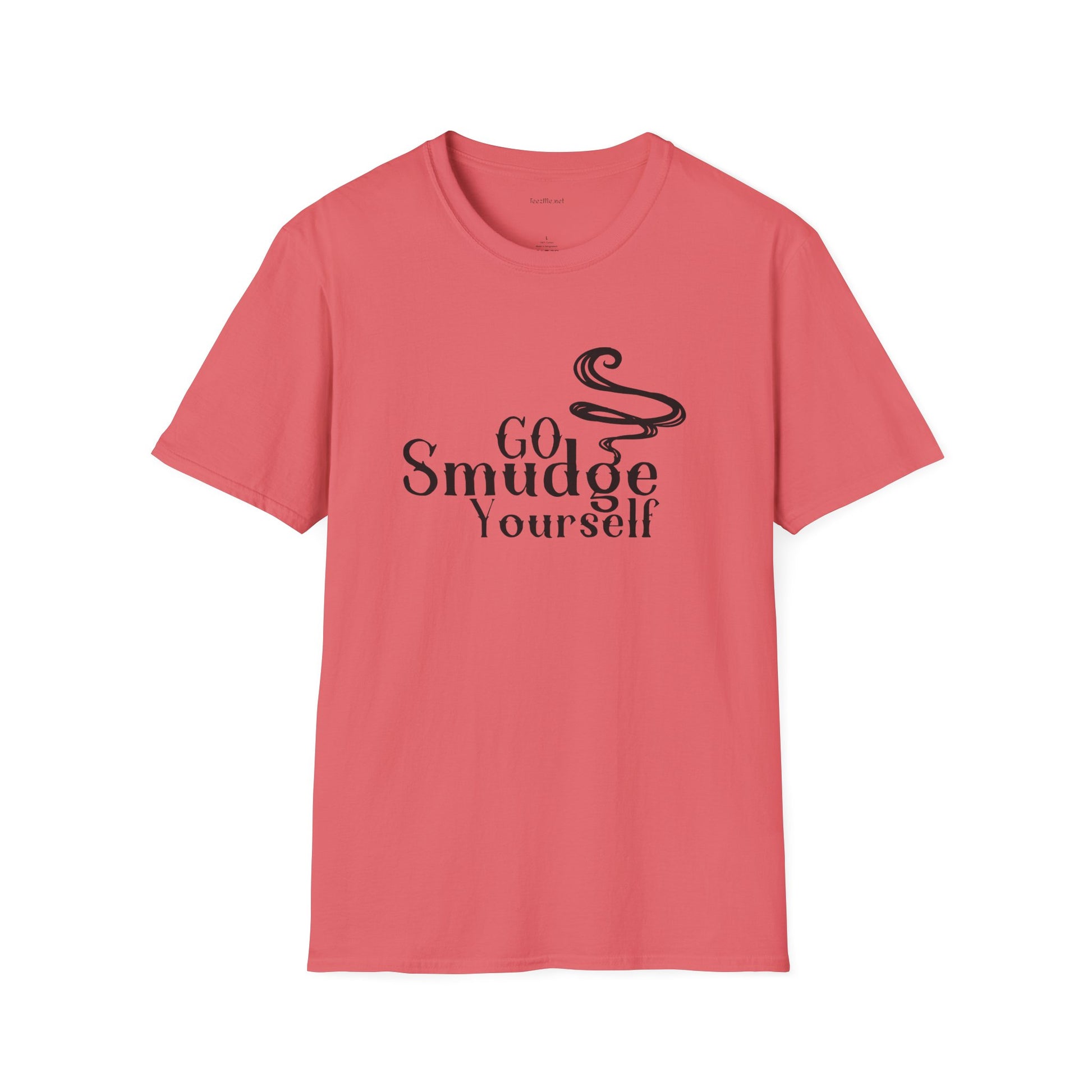 Go Smudge Yourself.1  - Unisex Softstyle T-Shirt 100% Cotton Graphic