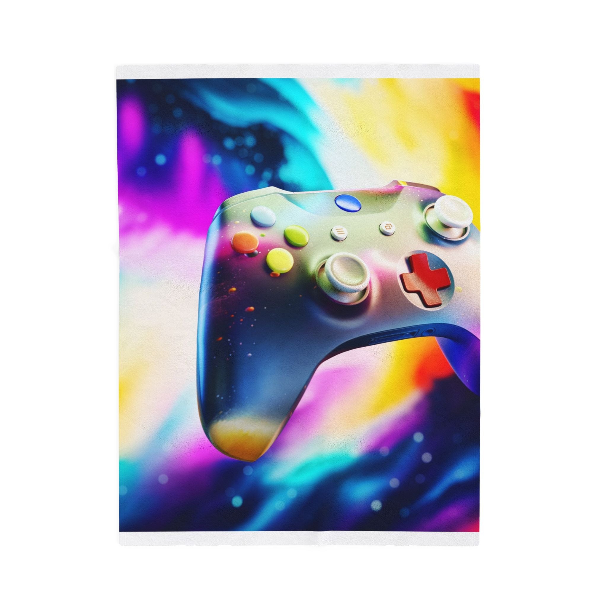 Video Game Velveteen Plush Blanket