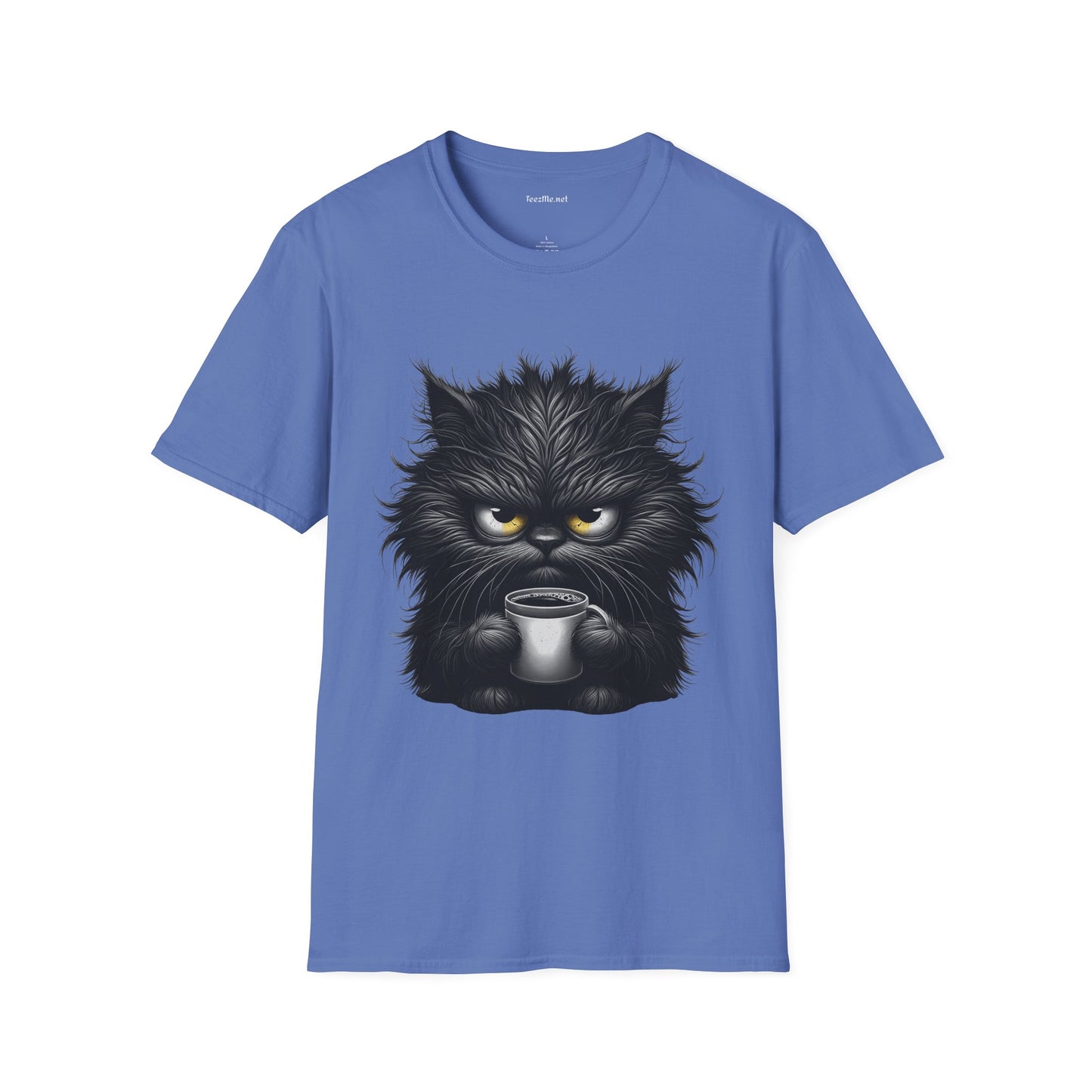 Adorable Grumpy Cat 01 Unisex SoftStyle T-Shirt 100% Cotton Graphic