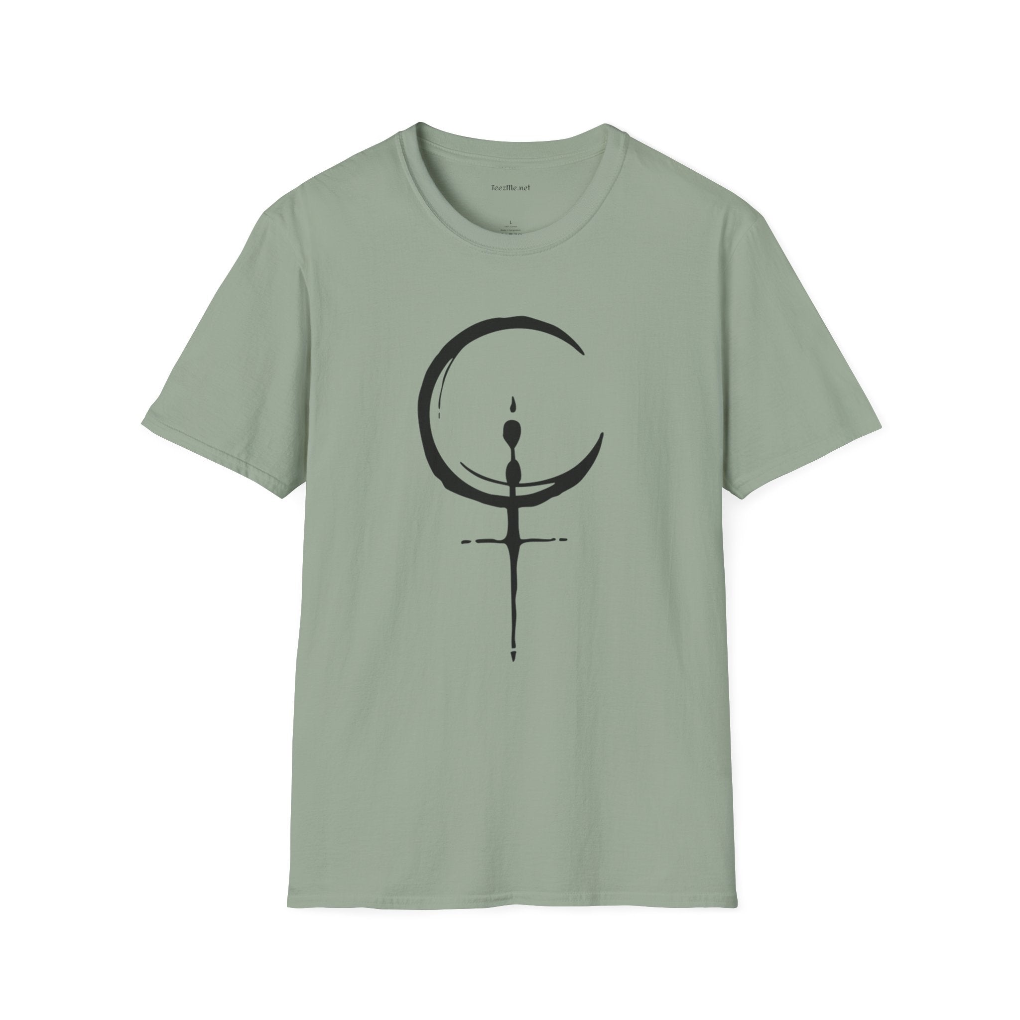 Lilith Symbol (black) Unisex Softstyle T-Shirt 100% Cotton Graphic