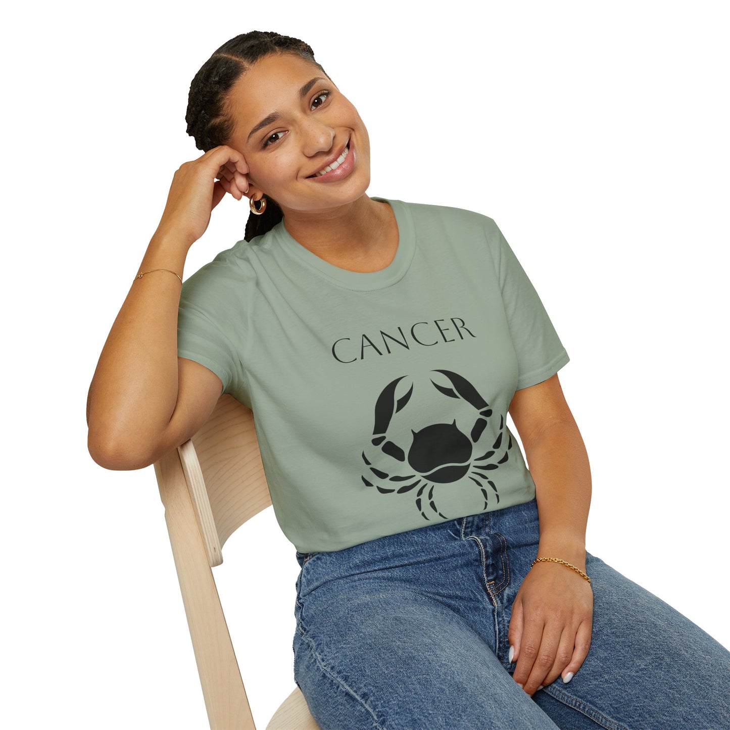 CANCER - Unisex Softstyle T-Shirt 100% Cotton Graphic