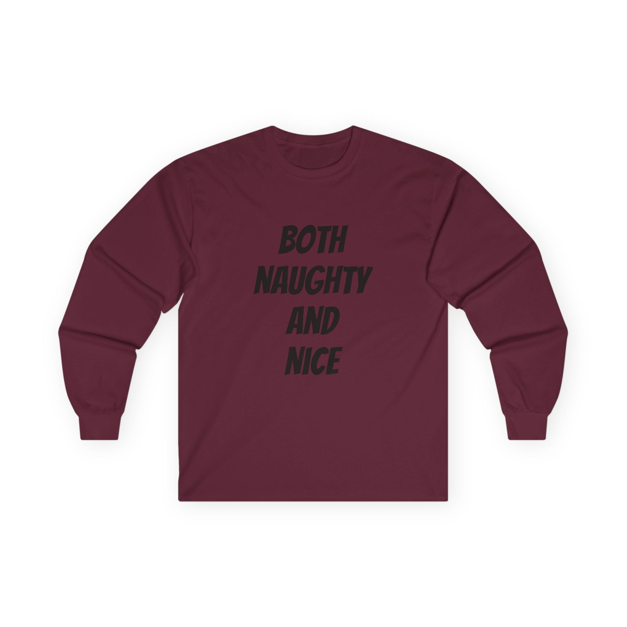 Both Naughty and Nice - Unisex Ultra Cotton Long Sleeve Tee