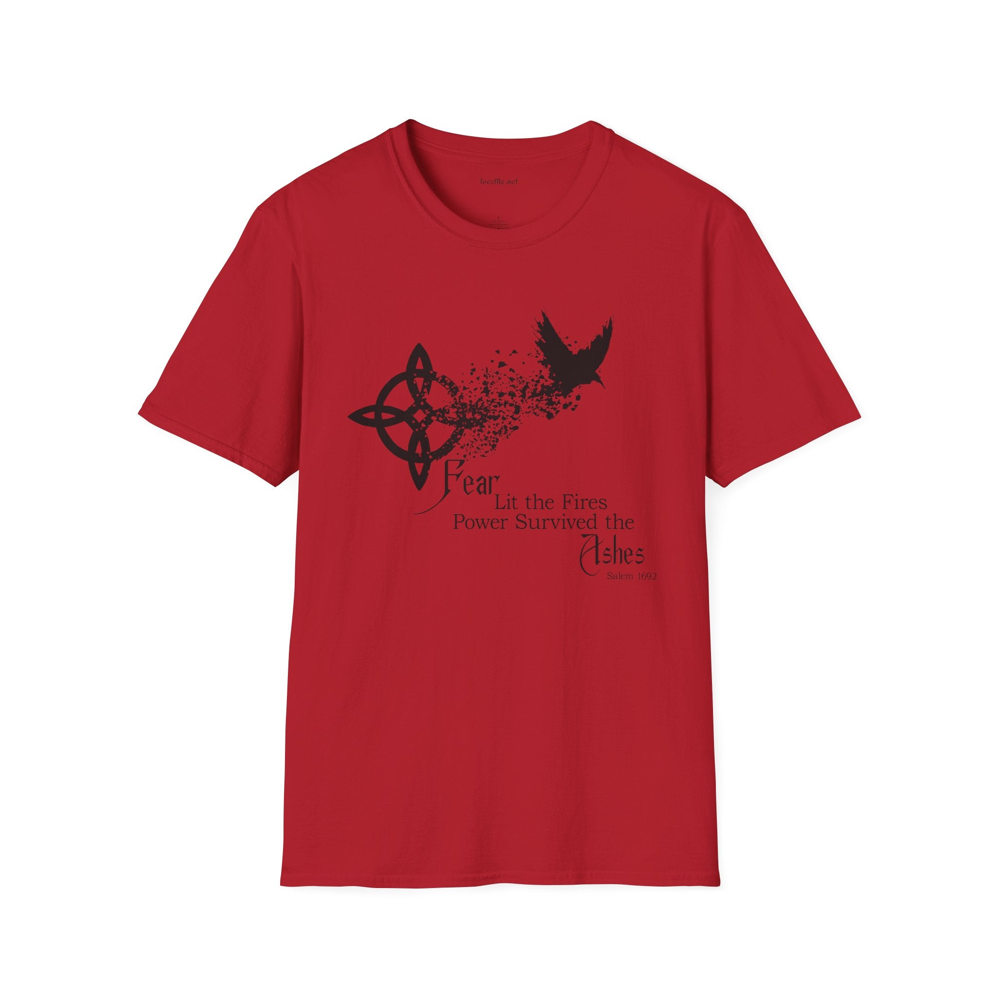 Fear Lit the Fires Unisex SoftStyle T-Shirt 100% Cotton Graphic