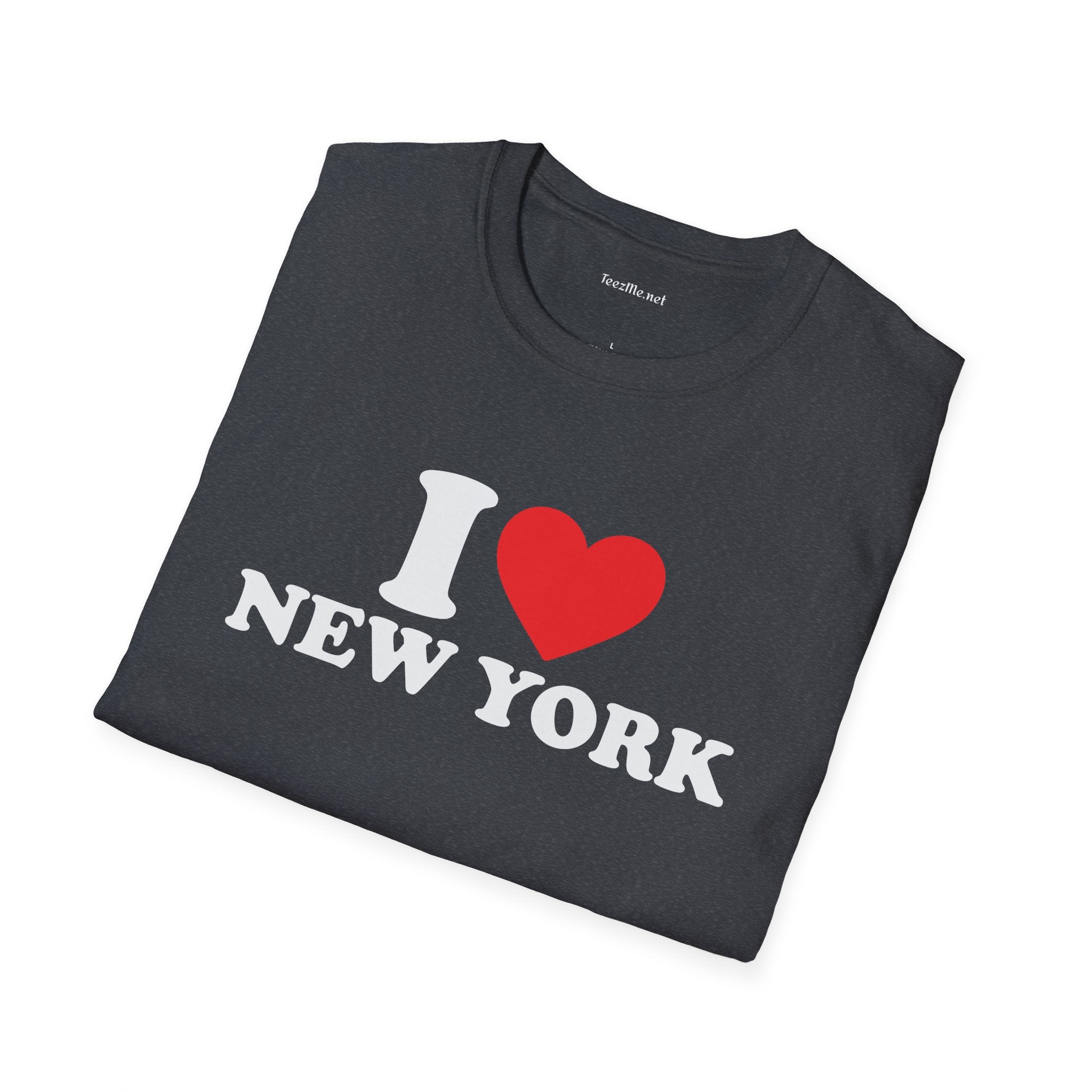 I Love New York Unisex Softstyle T-Shirt 100% Cotton
