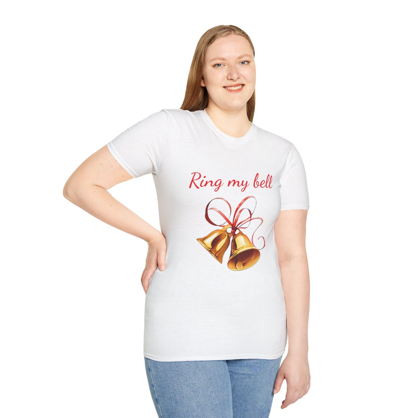 Ring my bell - Unisex Softstyle T-Shirt 100% Cotton Graphic