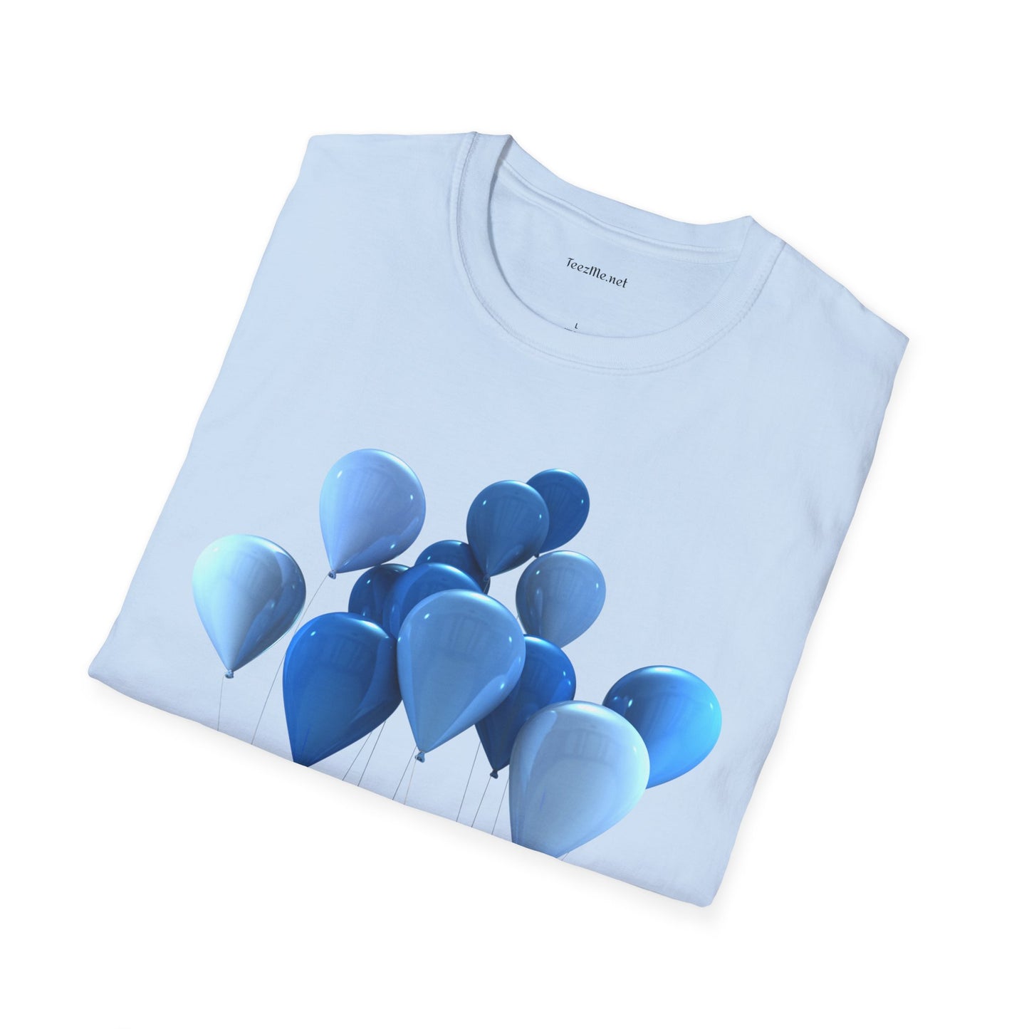 Gender Reveal BOY Unisex Softstyle T-Shirt 100% Cotton