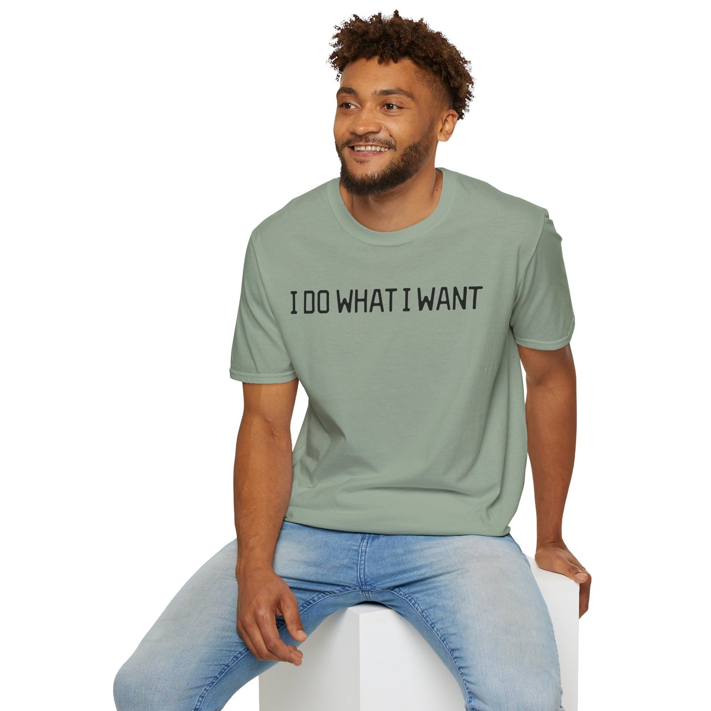 I Do What I Want 02  Unisex Softstyle T-Shirt 100% Cotton Graphic