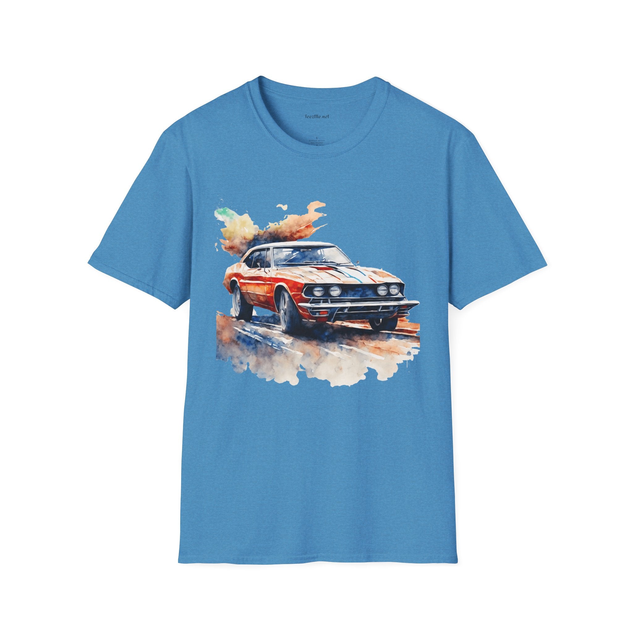 Muscle Car - Unisex Softstyle T-Shirt 100% Cotton Graphic