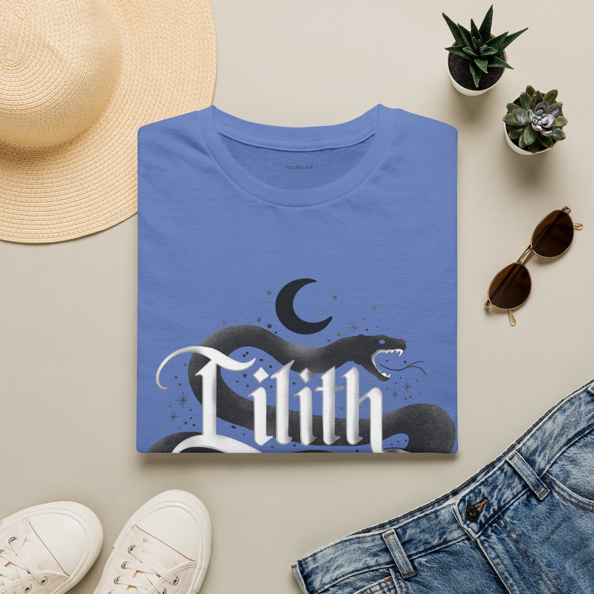 Lilith Is Why I Can't Behave Unisex Softstyle T-Shirt 100% Cotton Graphic