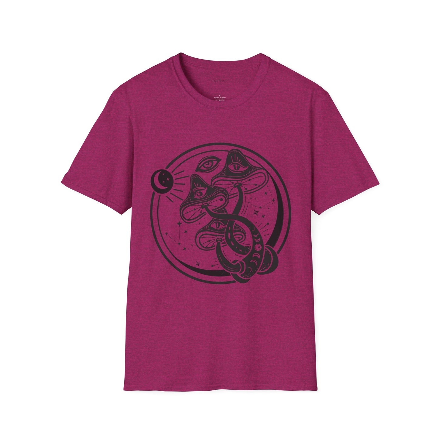 Mushrooms - Unisex Softstyle T-Shirt 100% Cotton Graphic