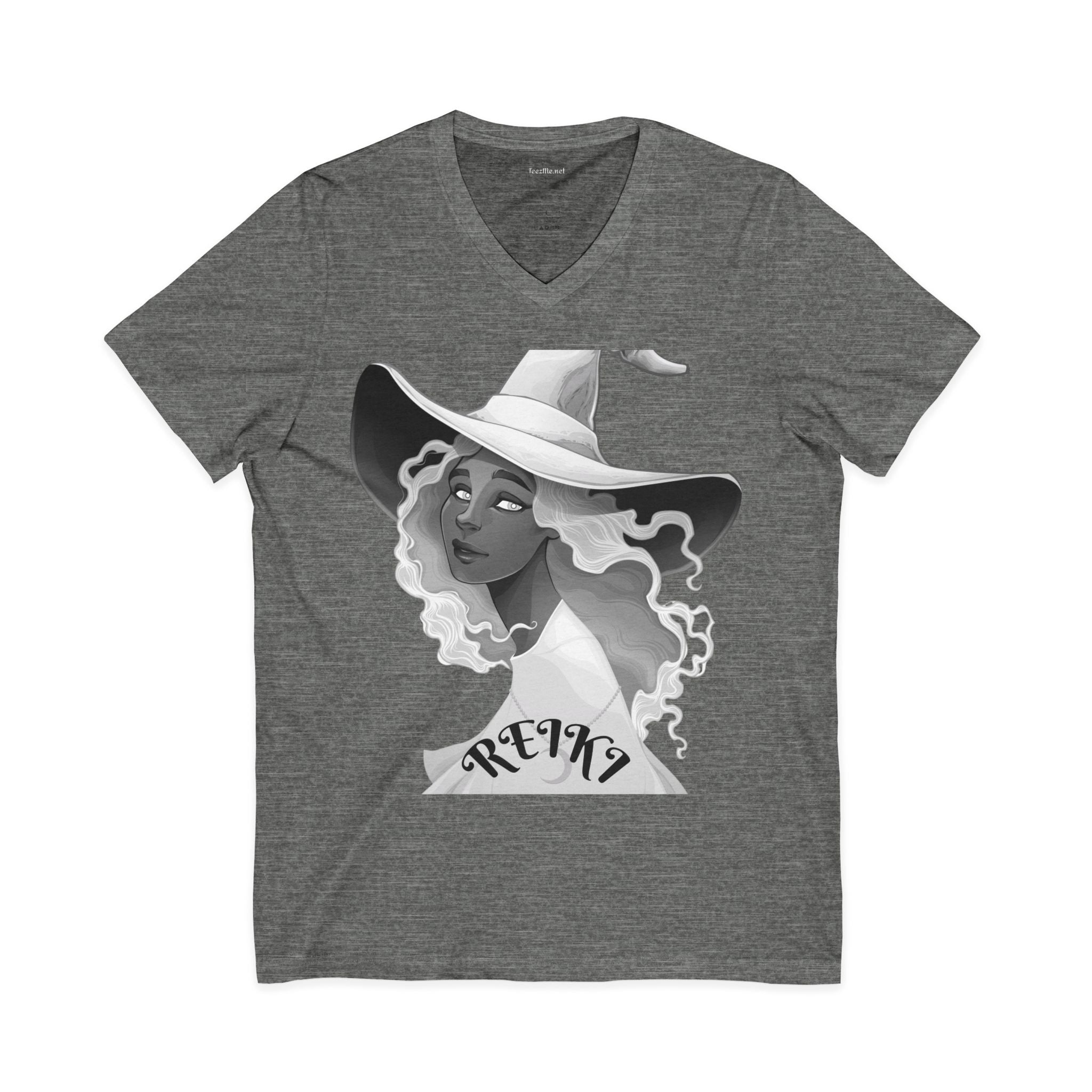 REIKI - Unisex Jersey Short Sleeve V-Neck Tee  #healing #love