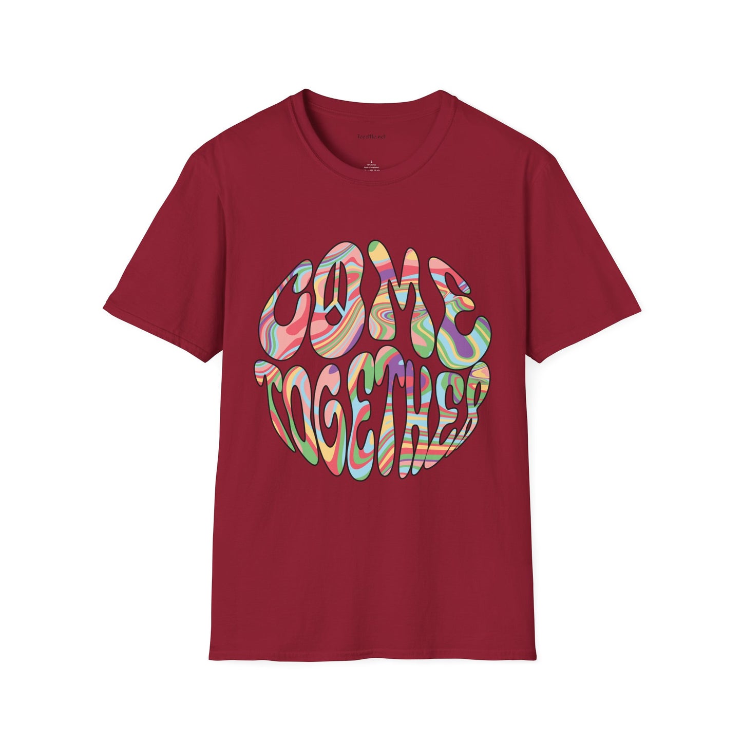 Come Together - Unisex Softstyle T-Shirt 100% Cotton Graphic