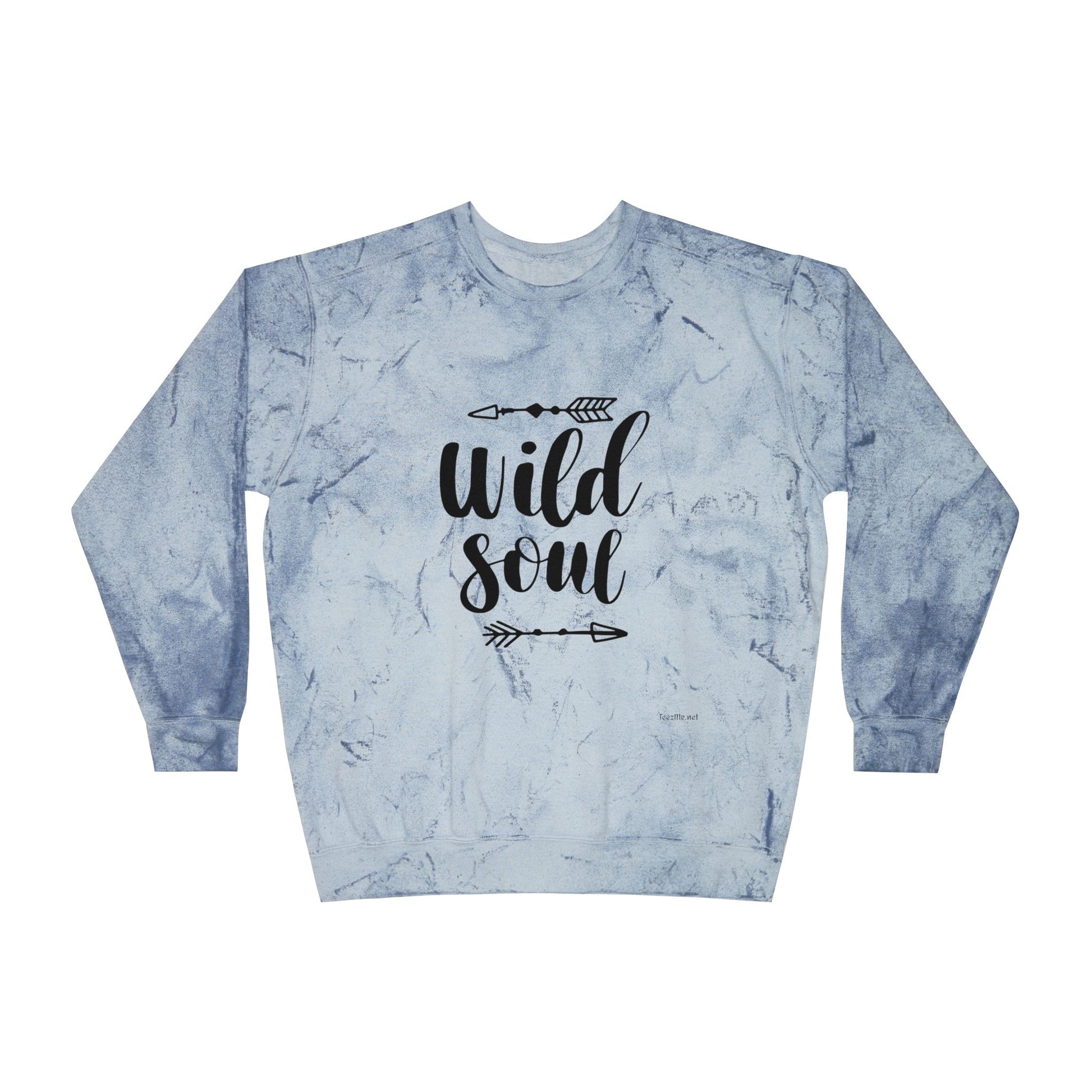 Wild Soul - Unisex Color Blast Crewneck Sweatshirt