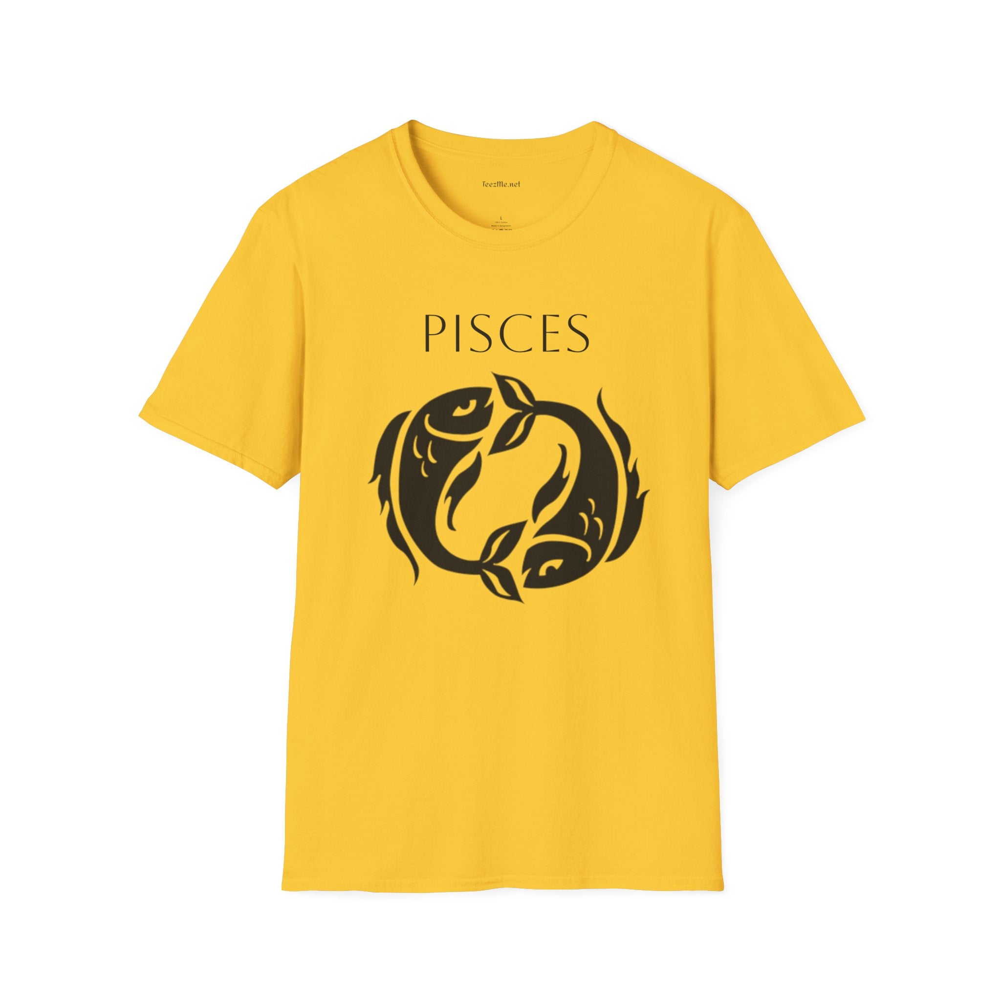 PISCES - Unisex Softstyle T-Shirt 100% Cotton Graphic