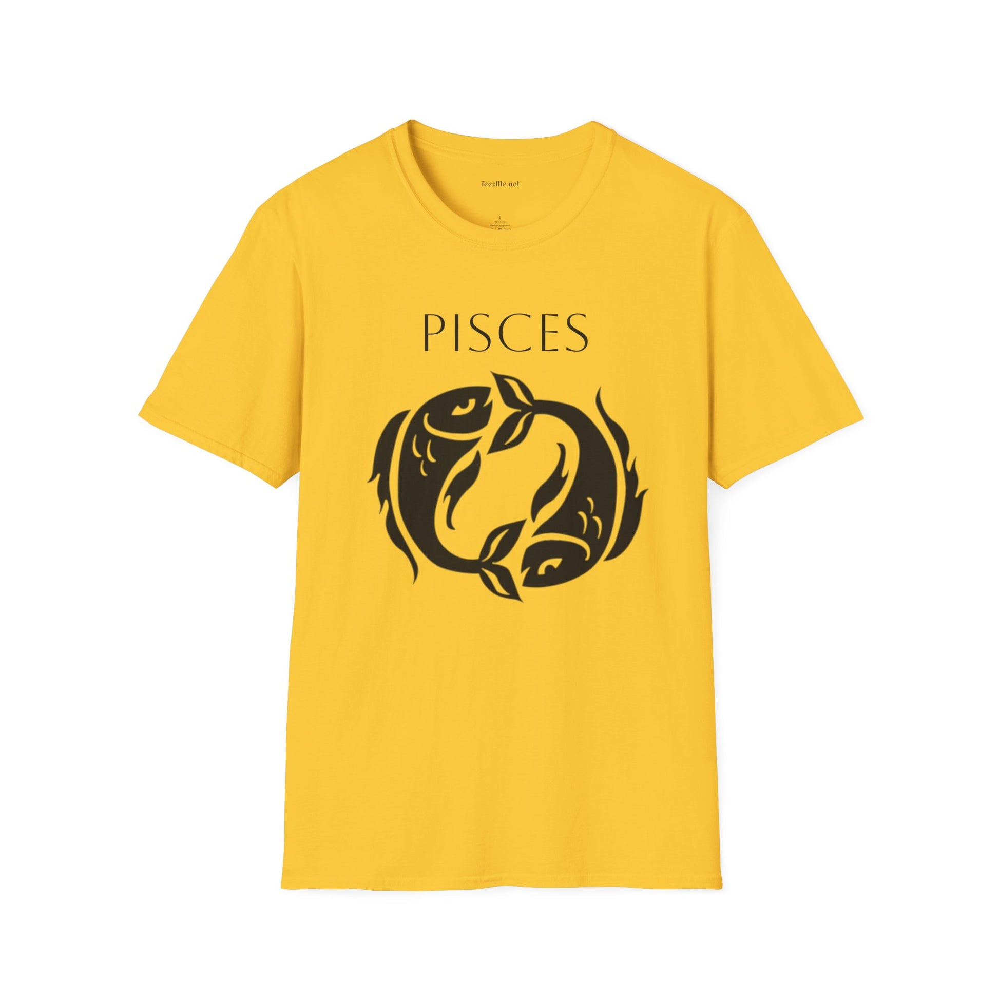 PISCES - Unisex Softstyle T-Shirt 100% Cotton Graphic