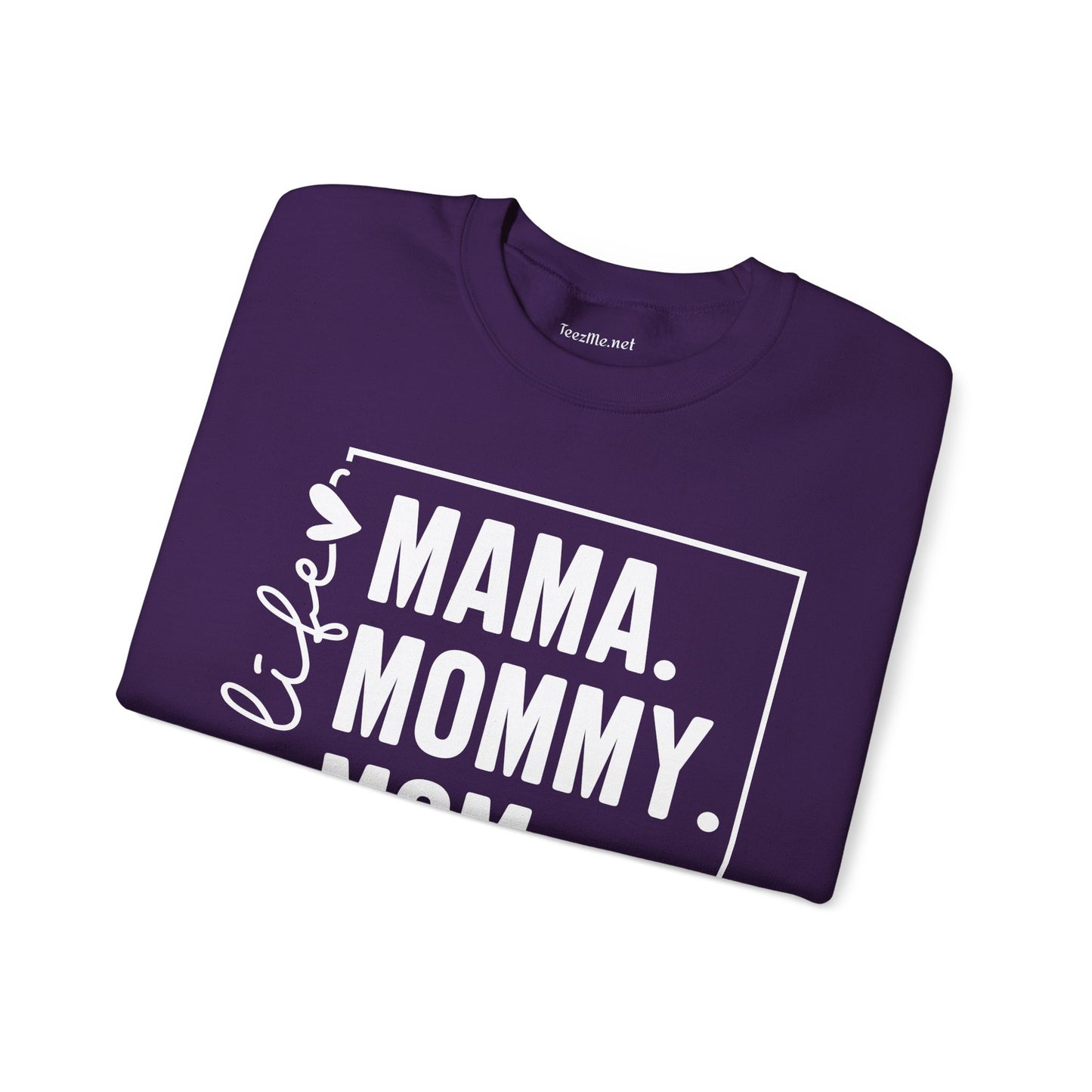 Mom Life Bruh Unisex Heavy Blend™ Crewneck Sweatshirt