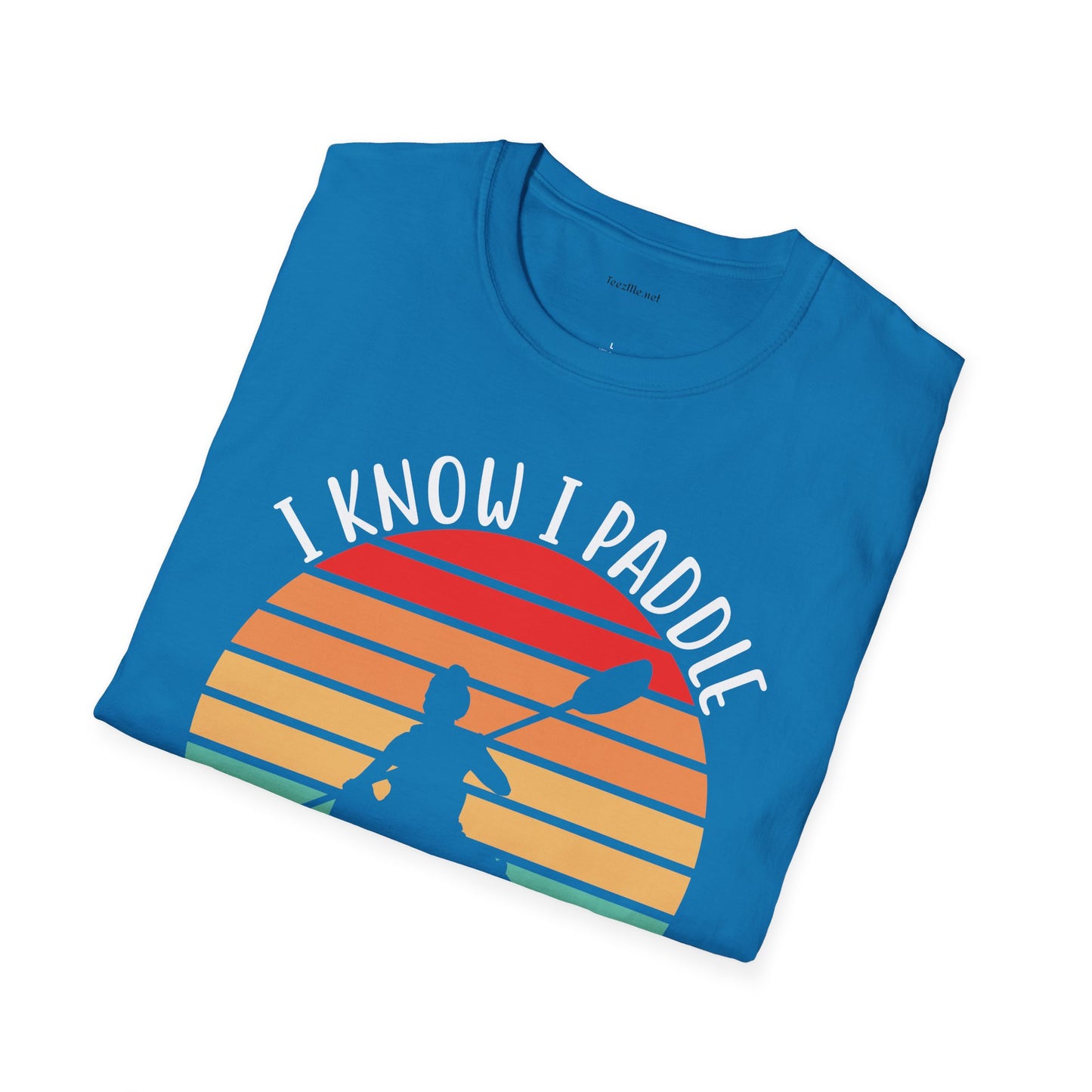 Paddle Like a Girl  - Unisex Softstyle T-Shirt 100% Cotton Graphic