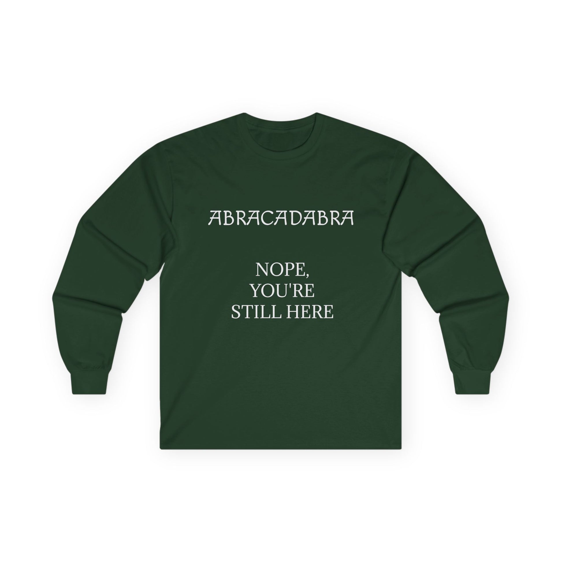 Abracadabra - Unisex Ultra Cotton Long Sleeve Tee